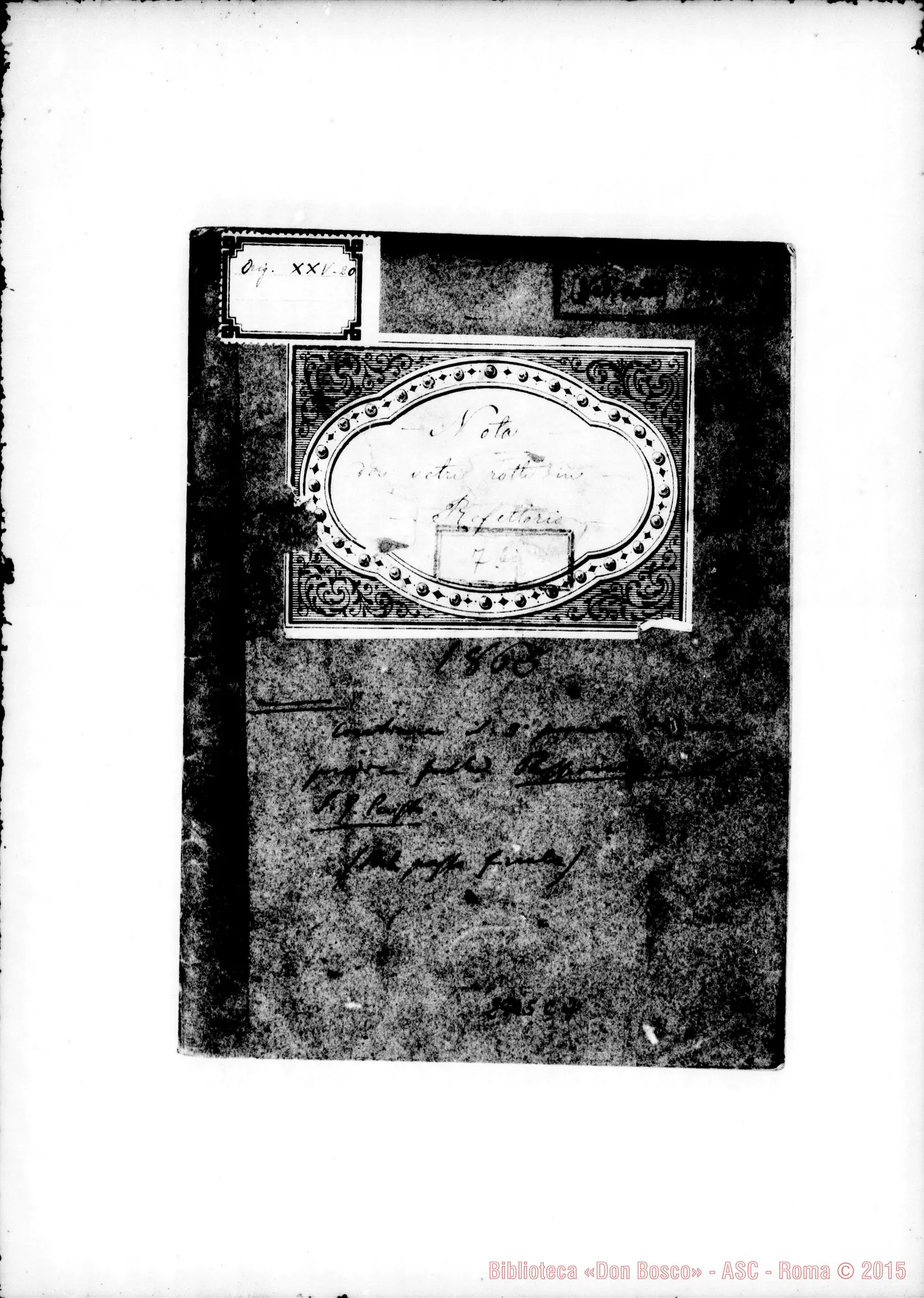 Fotogramma C 2 — Quaderno 7 bis