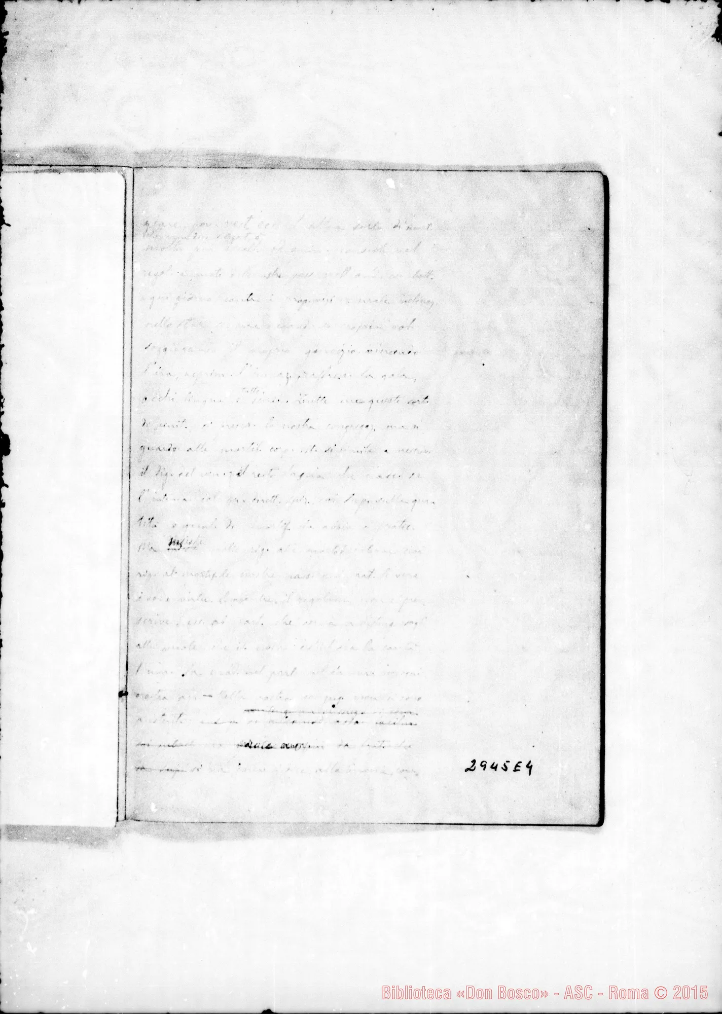 Fotogramma E 4 — Quaderno 8