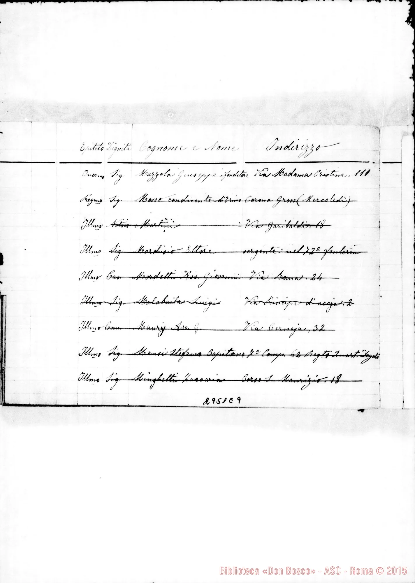 Fotogramma E 9