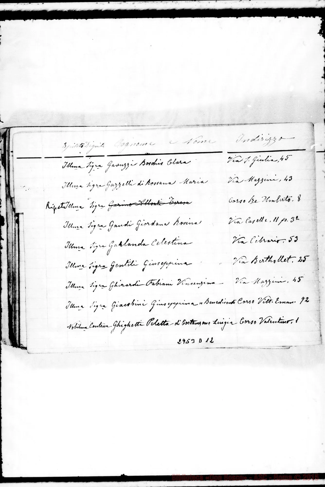 Fotogramma D 12