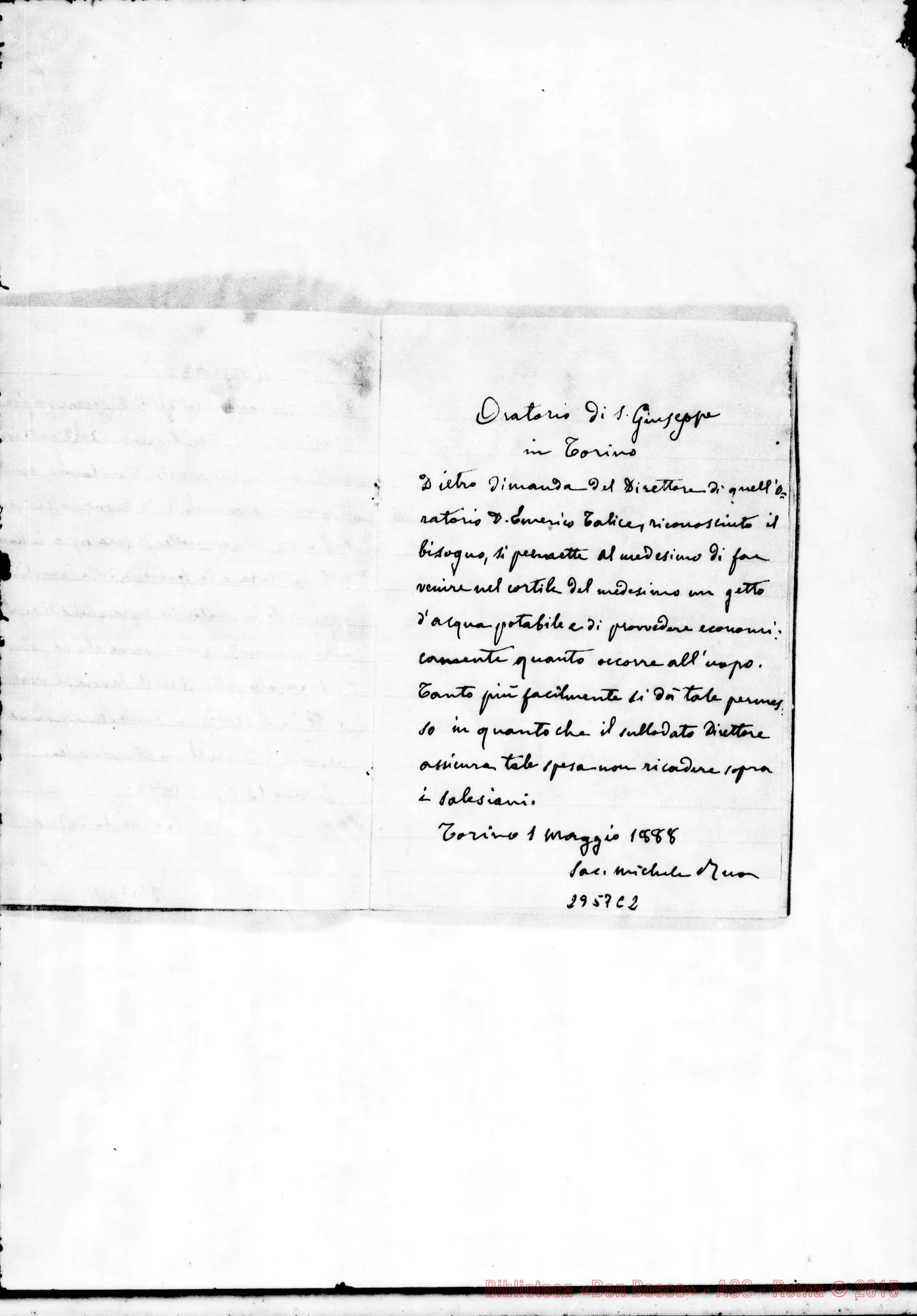 Fotogramma C 2 — Dal 1885 al 7-07-1887 Da lug.1887 fino A lug.1889