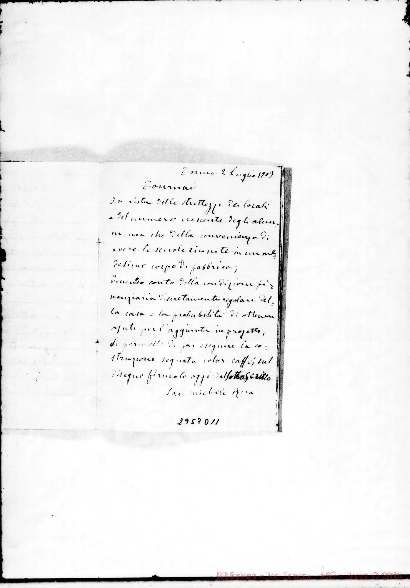 Fotogramma D 11 — Da apr. 1895 fino A mar. 1904