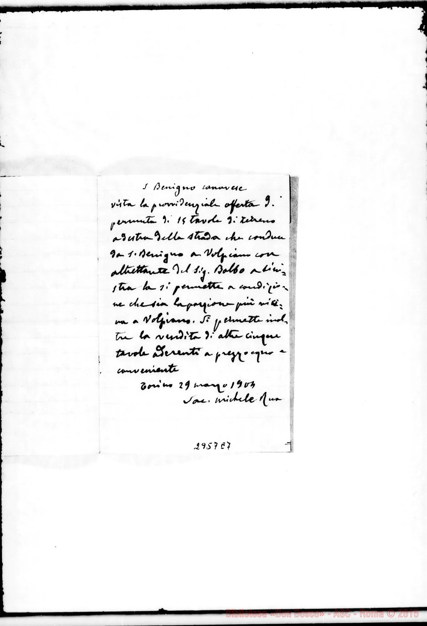 Fotogramma E 7 — Da apr. 1895 fino A mar. 1904
