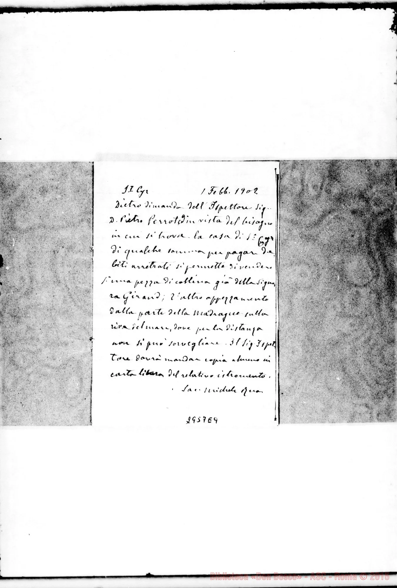Fotogramma E 9 — Dal 1-02 al 6-07 1902