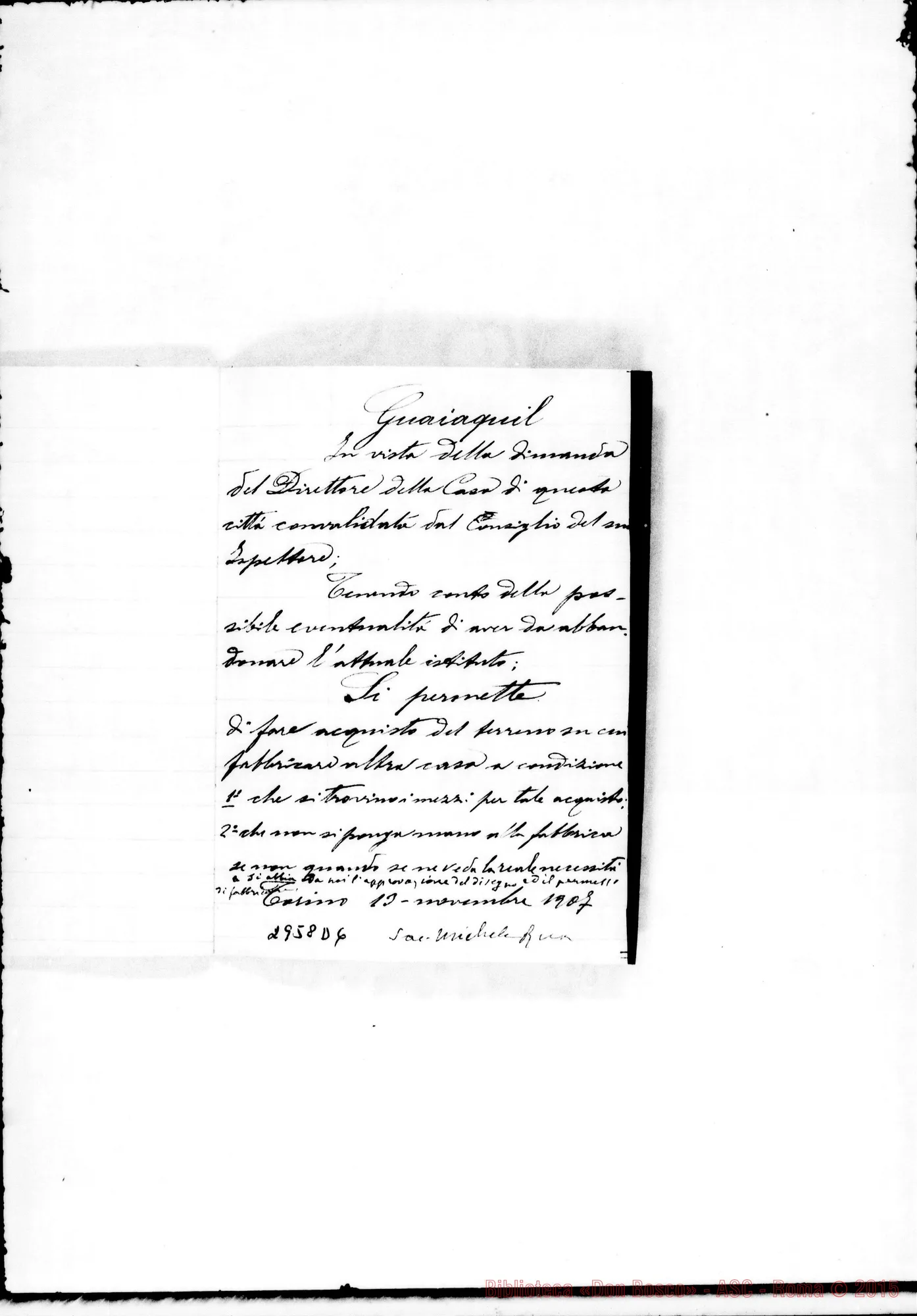 Fotogramma D 6 — Permessi di compere, vendite, permute, mutui, iscrizioni…: dal 1905 al 1907