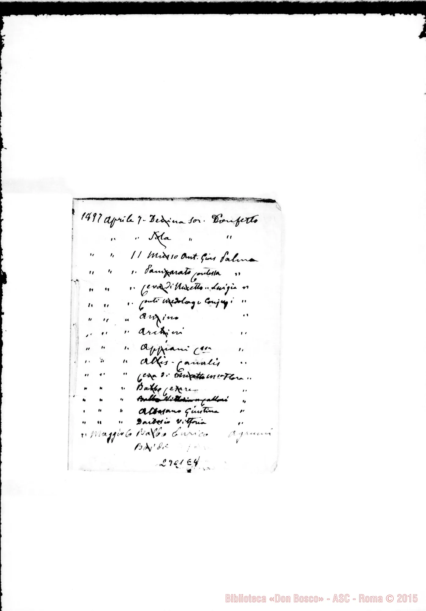 Fotogramma E 4