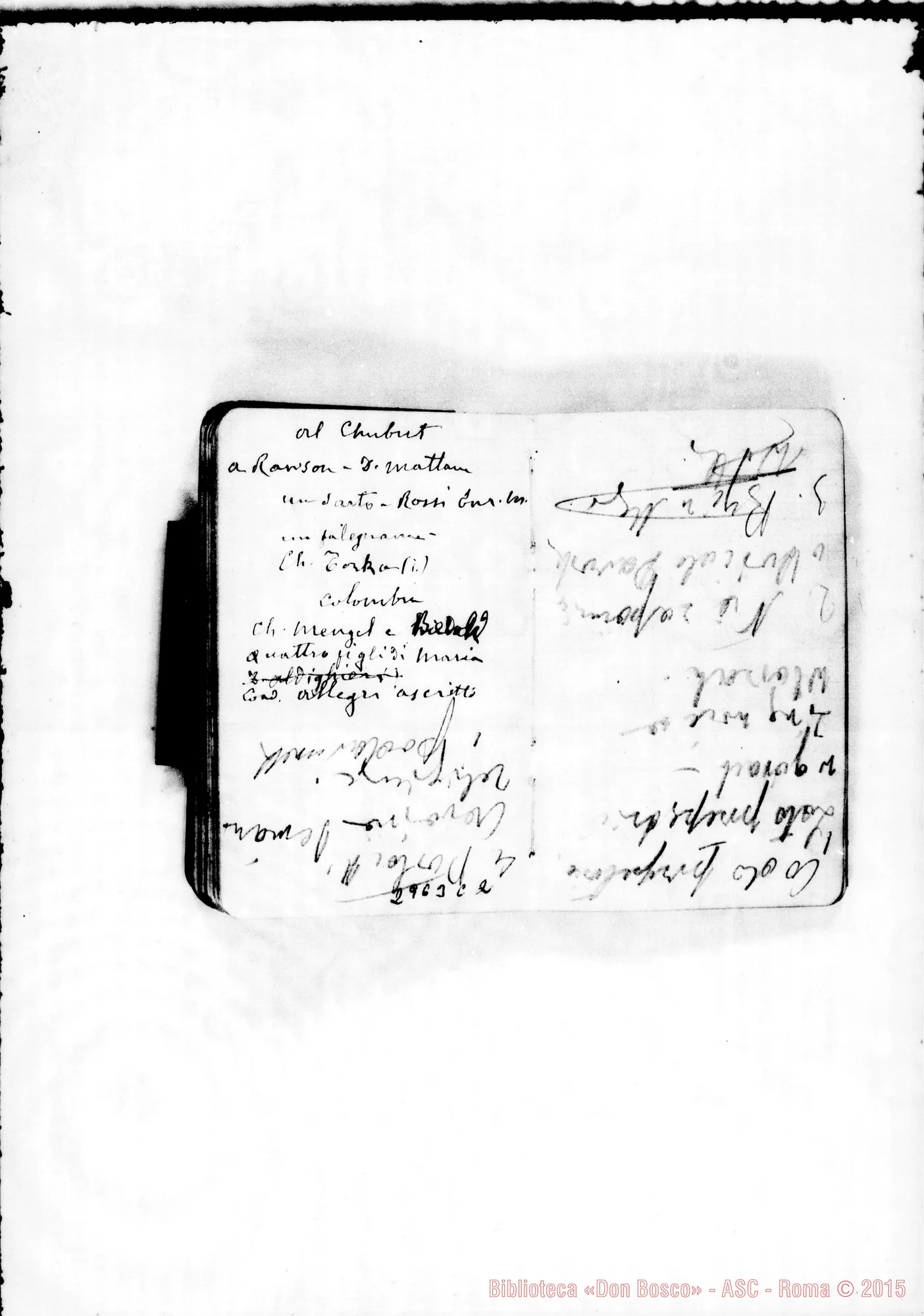 Fotogramma C 2 — Note: Memorie di necessità E richieste delle Case. Qualche ms. allogr.