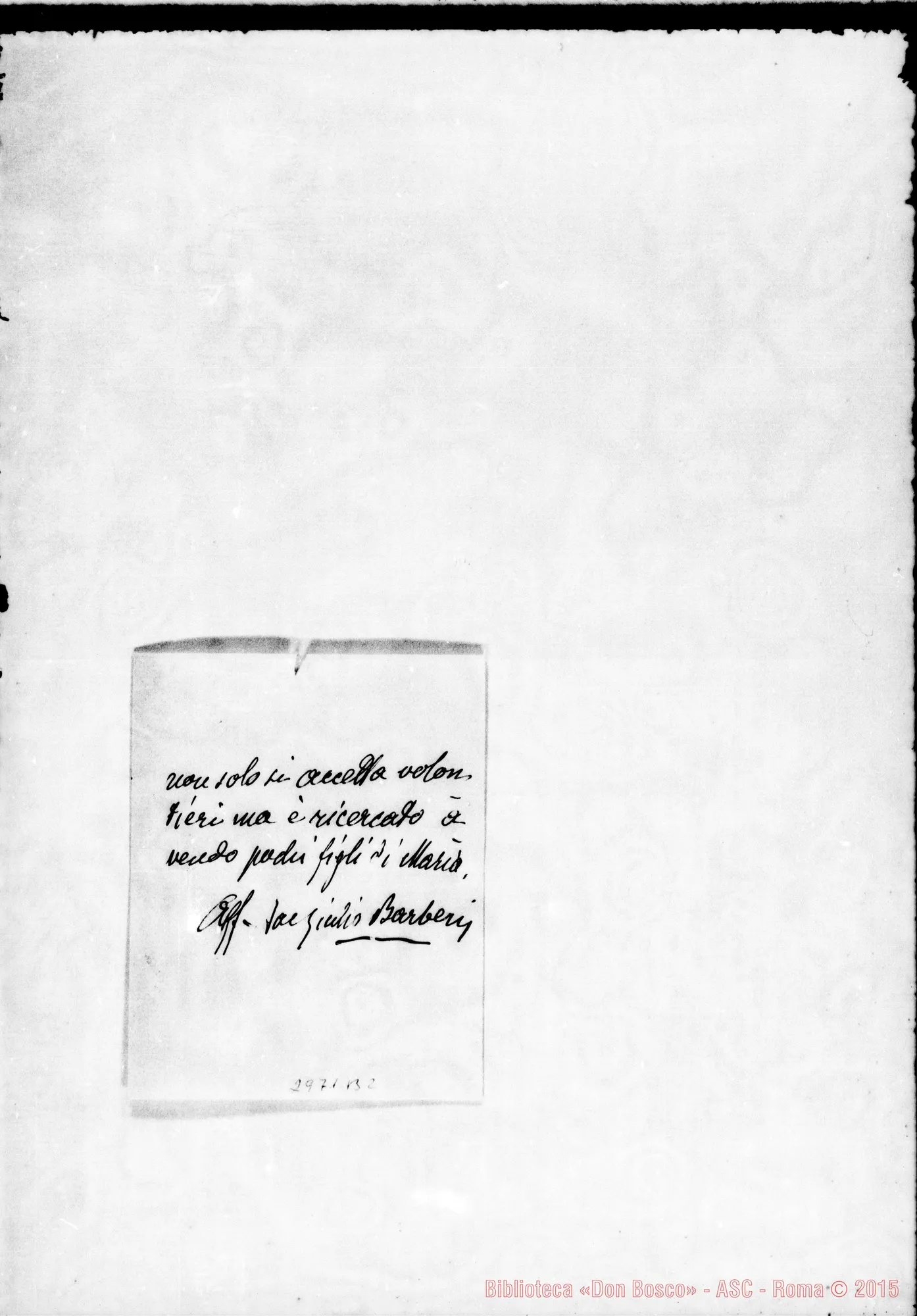 Fotogramma B 2 — D. Barberis - D. Veronesi