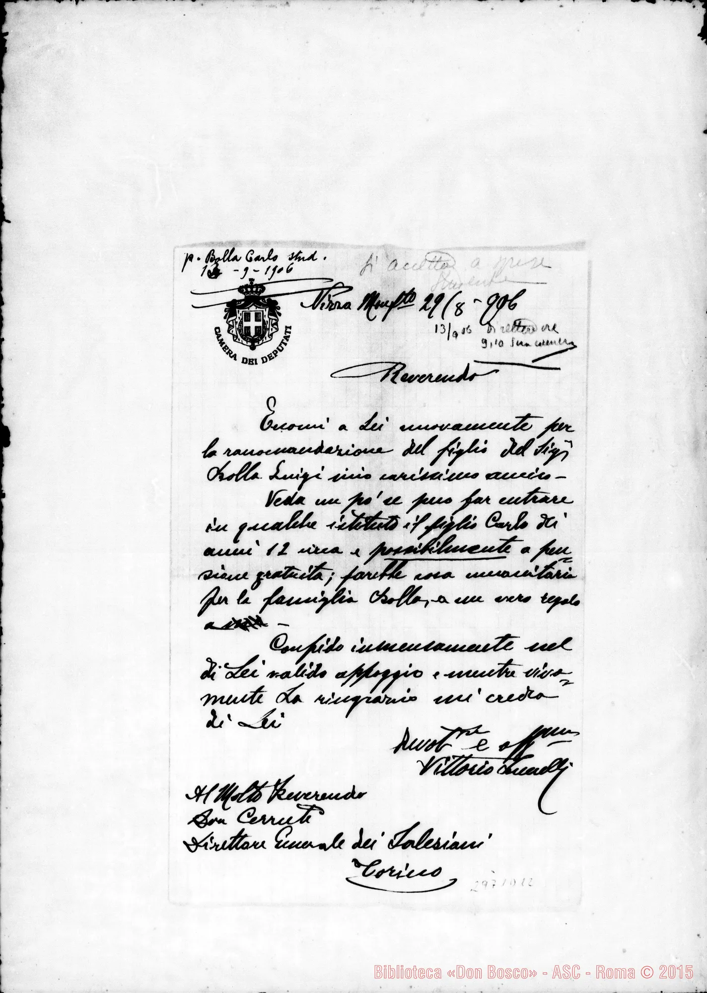 Fotogramma D 12 — Bolla Carlo: Deputato Lunelli - D. Cerruti.
