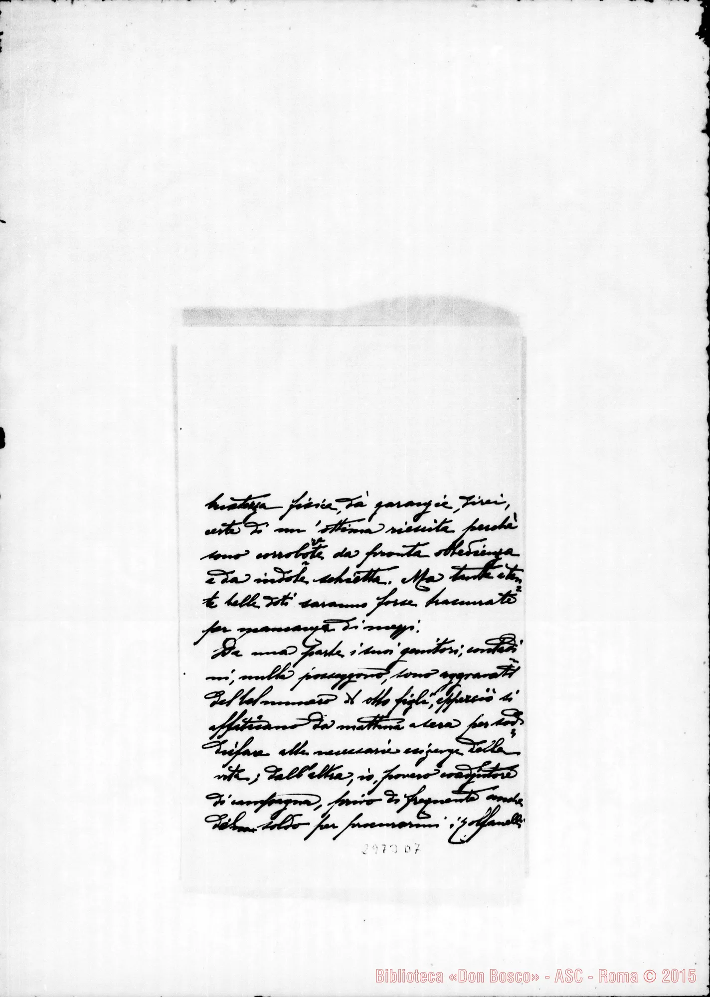 Fotogramma D 7 — Cogliati Emilio: Castiglioni Ernesto - Rev.do Signore. Origgio, 14-09-1906