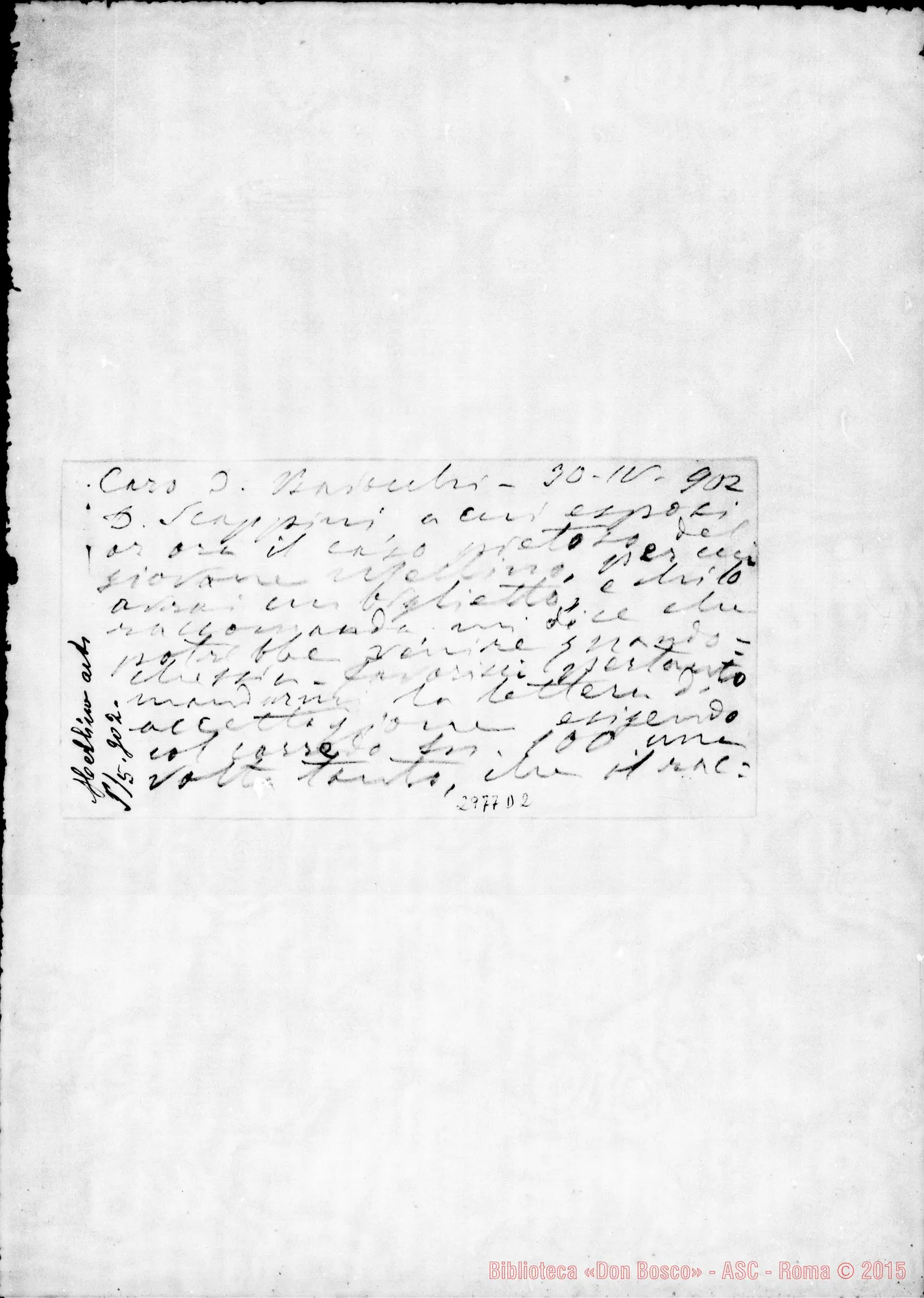 Fotogramma D 2 — Meliino: Note di D. Cerniti E D. Scappini