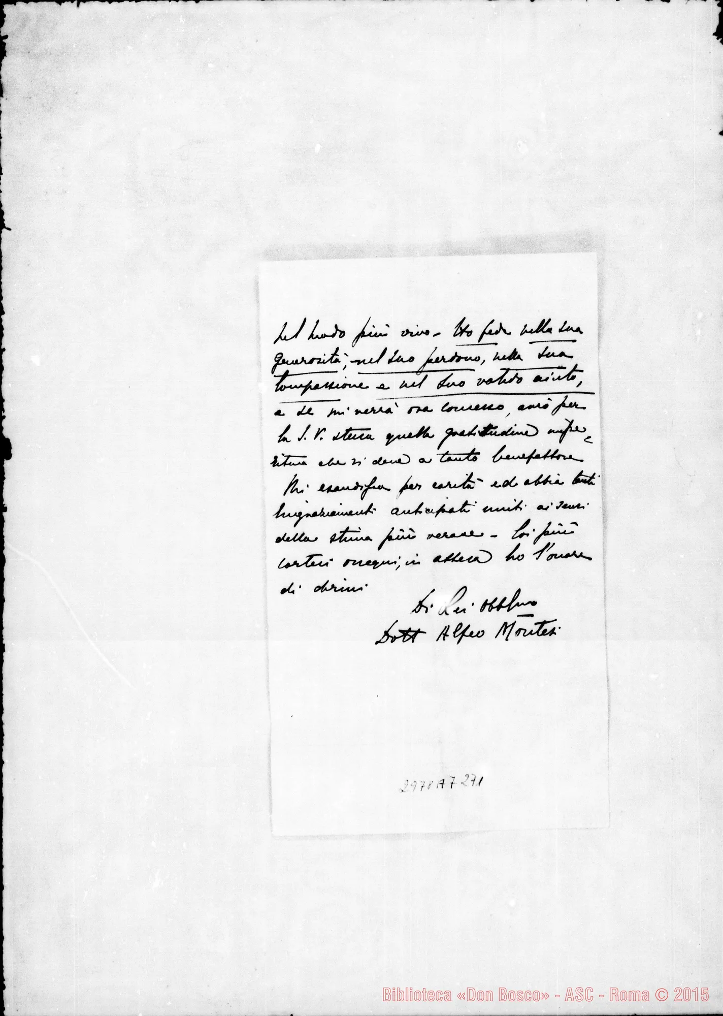 Fotogramma A 7 — Montesi Alfeo - Rettore. Mombarone, 11-06-1907