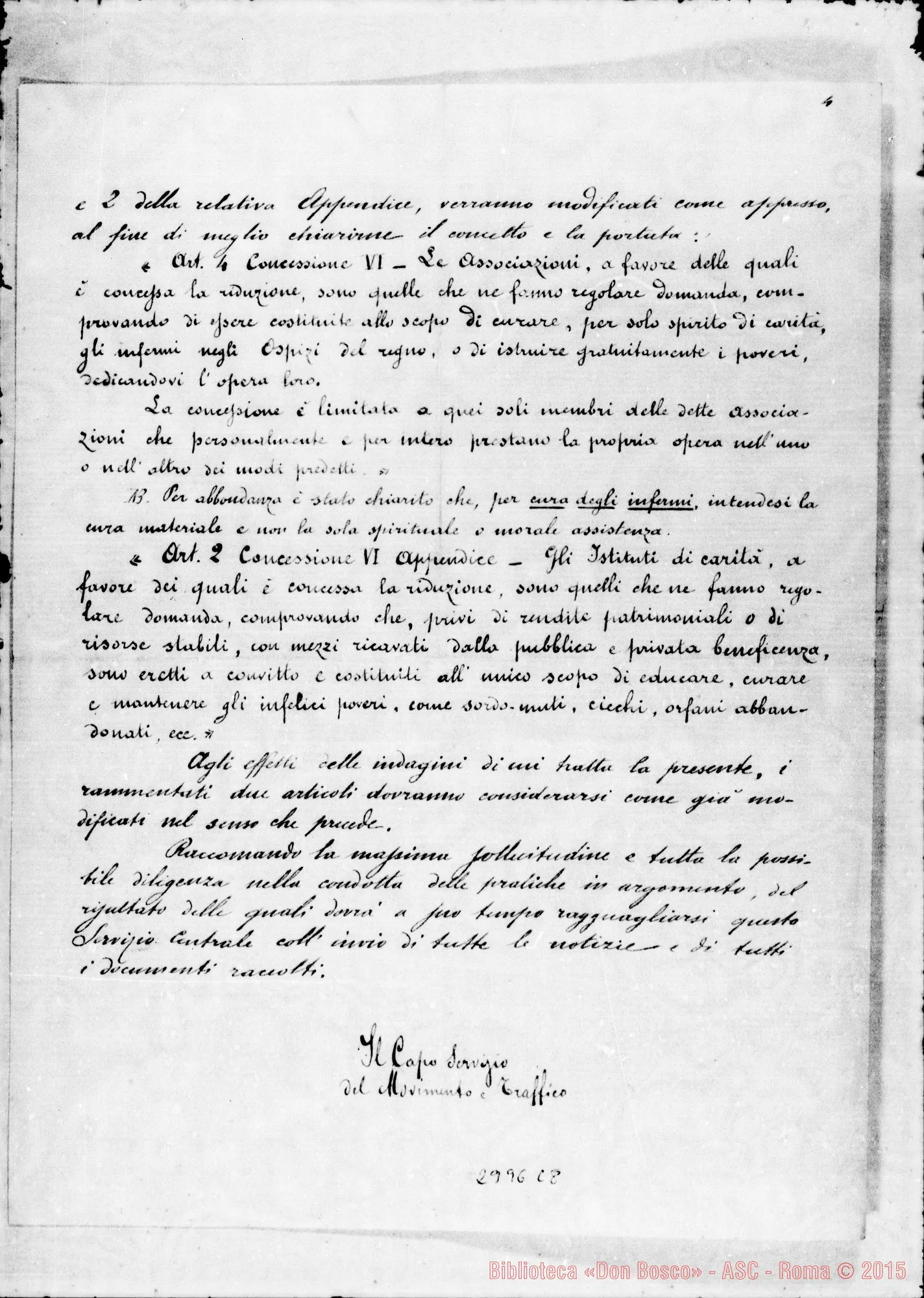Fotogramma C 8 — 1893: 15-03 Strade F. Mediterranee: Circolare