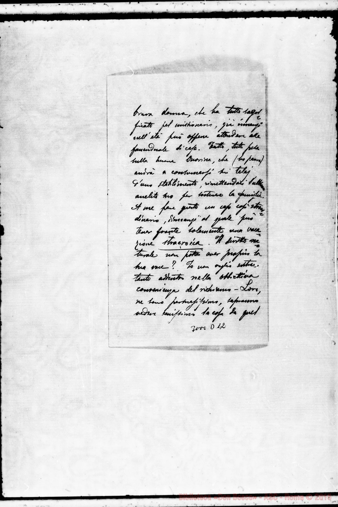 Fotogramma D 12 — Borroni D. Paolo - D. Rua. Autogr. Rua. Mariano Comense, 27-08-1902
