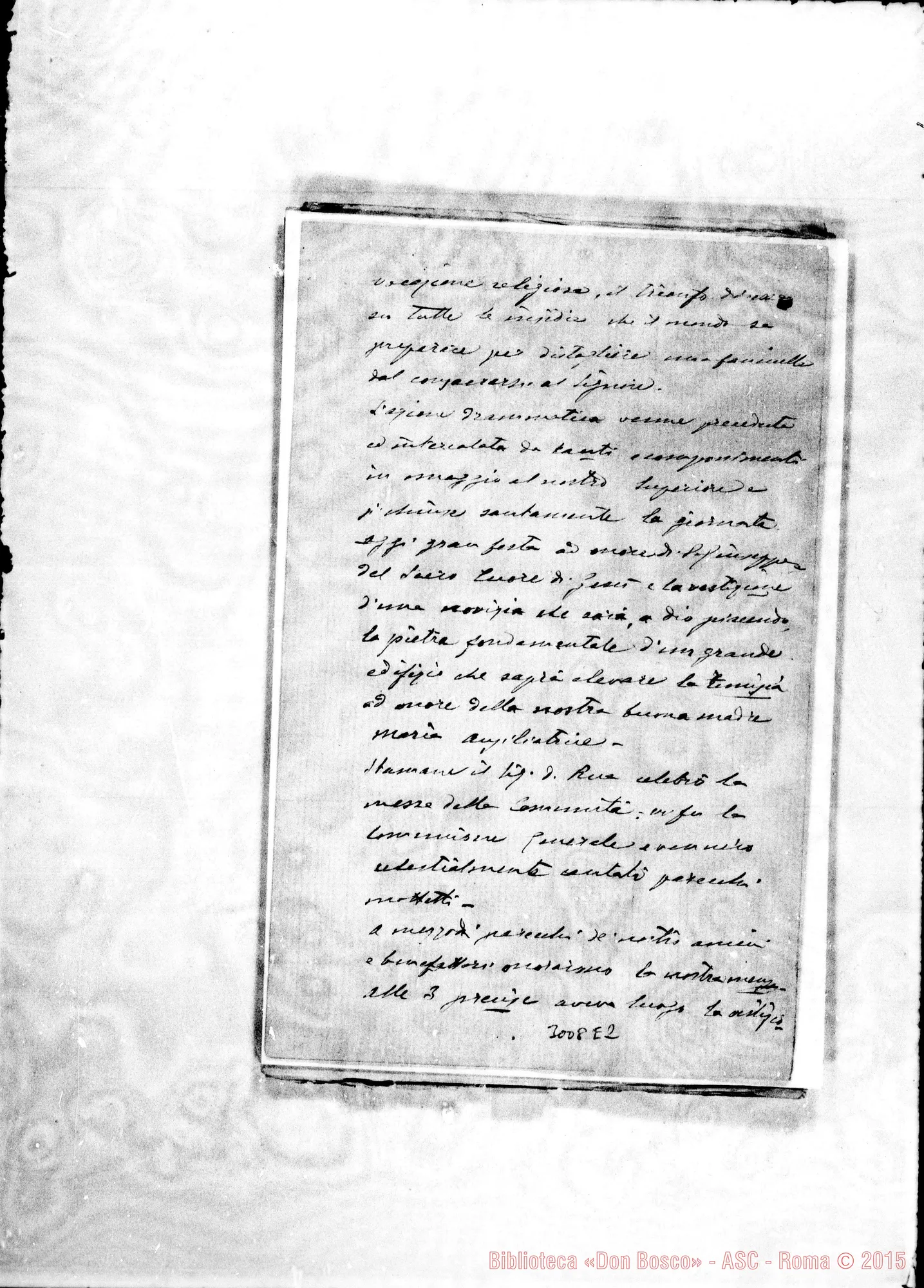 Fotogramma E 2 — Rinetti - D. Belmonte. La Manouba, 29-03-1900