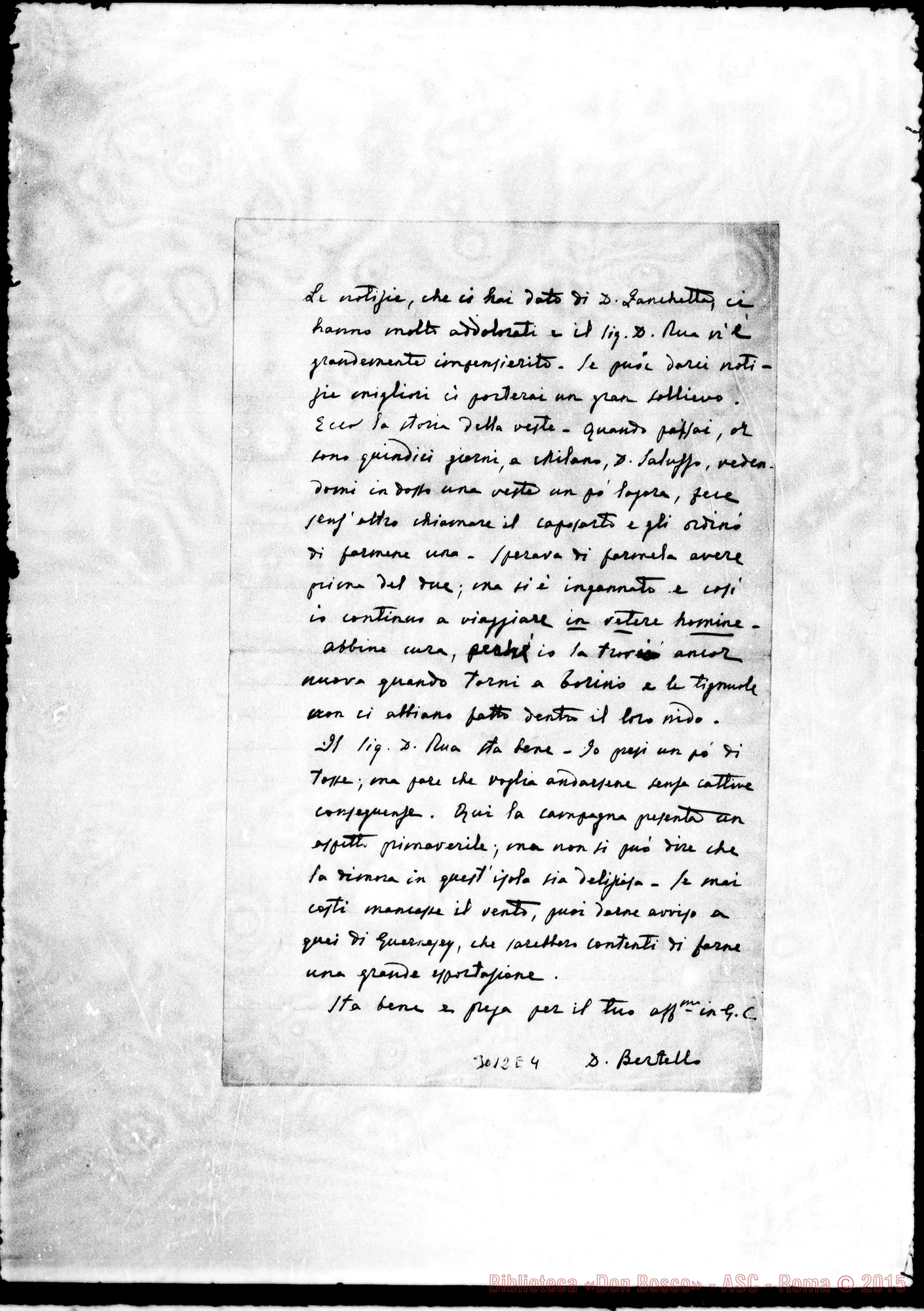 Fotogramma E 4 — 1906: Viaggio in Inghilterra - Spagna - Francia - Portogallo: D. Bertello - D. Gusmano. Guernesey, 10-02-1906