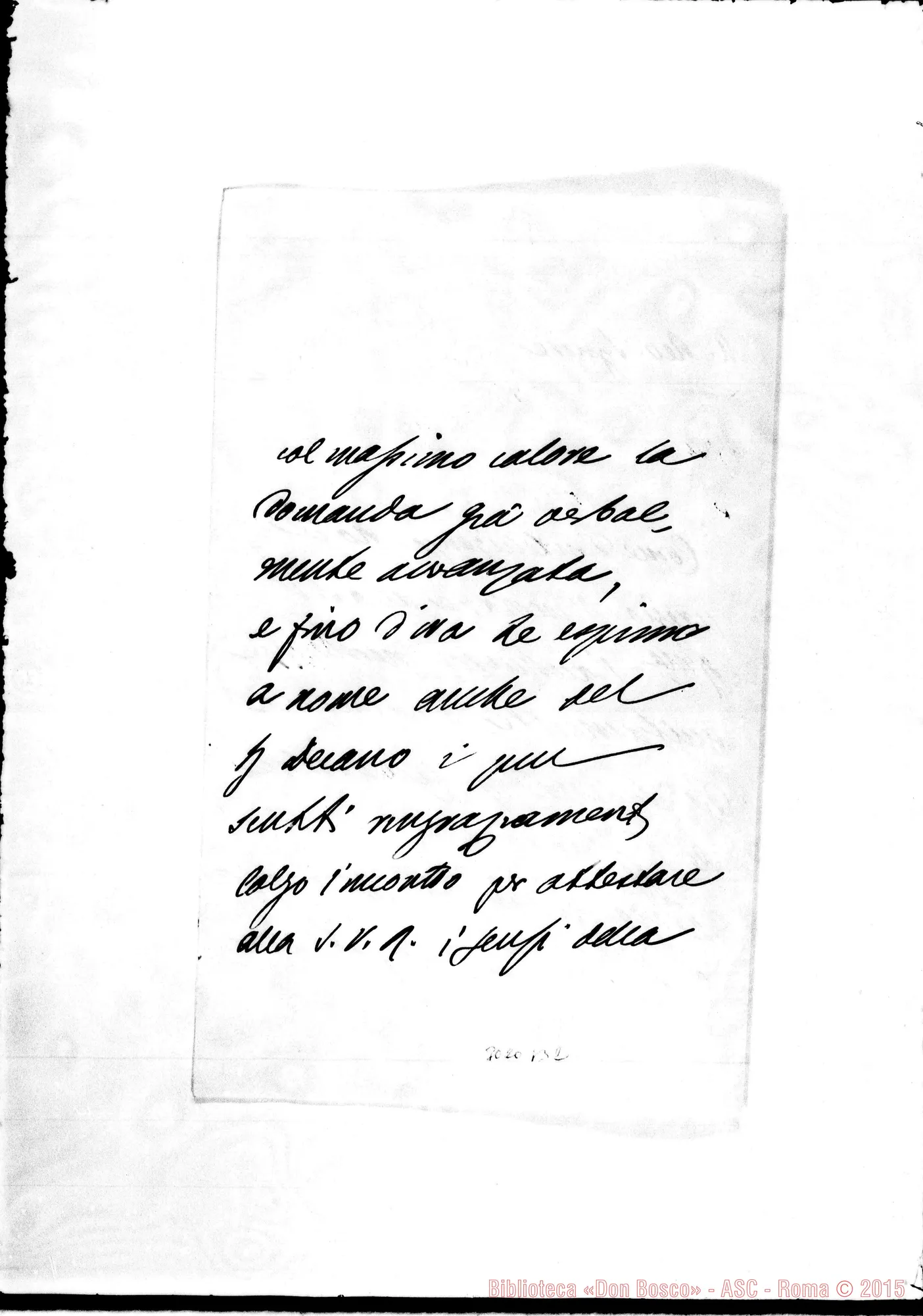 Fotogramma B 2 — Marchiori Lodovico - Rev.do Sig.. Ala, 19-03-1894