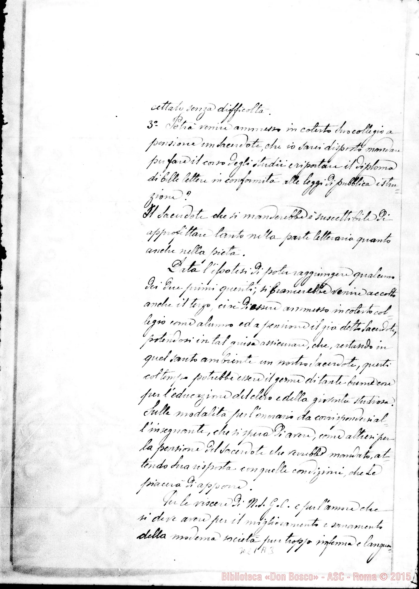 Fotogramma A 3 — Palmerio Garau, vesc. - D. Rua. Ales (Sardegna), 15-06-1898