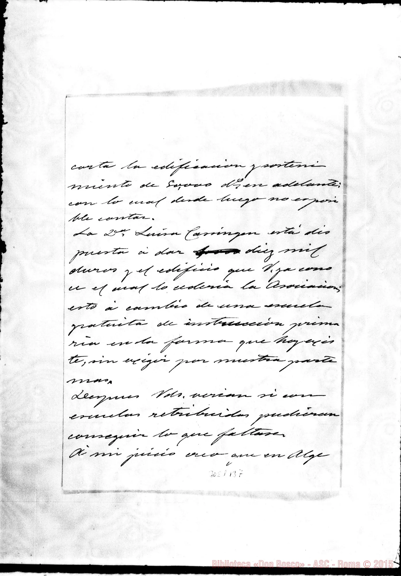 Fotogramma B 7 — Guerra Meléndez Gaetano - D. Bressan. Algeciras, 12-02-1909
