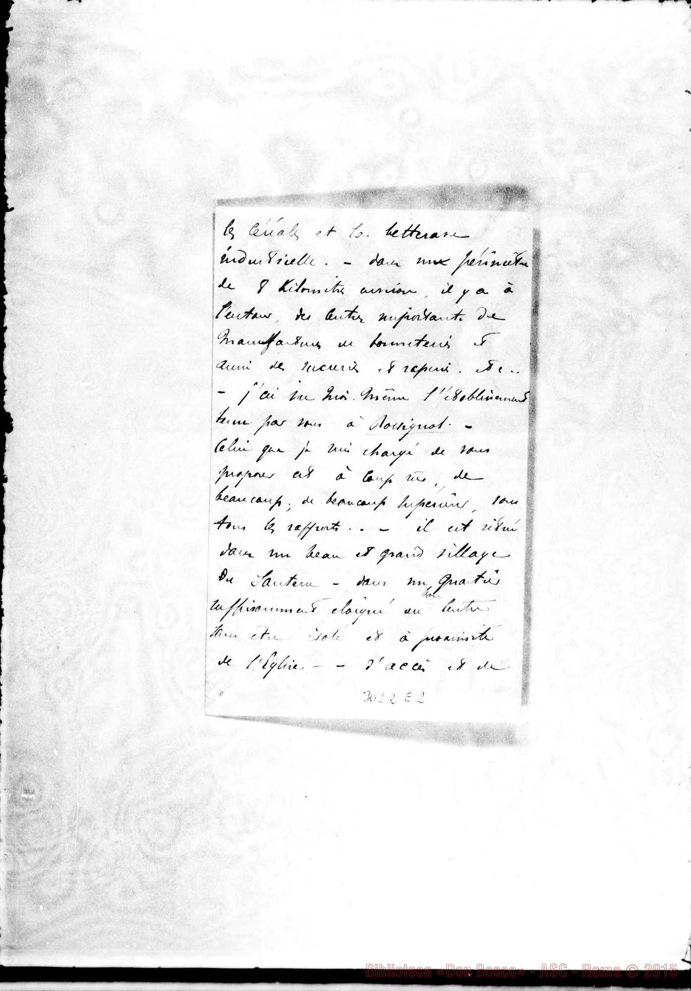 Fotogramma E 2 — Cadot - Mon Révérend Pére. Amiens, 3-02-1894