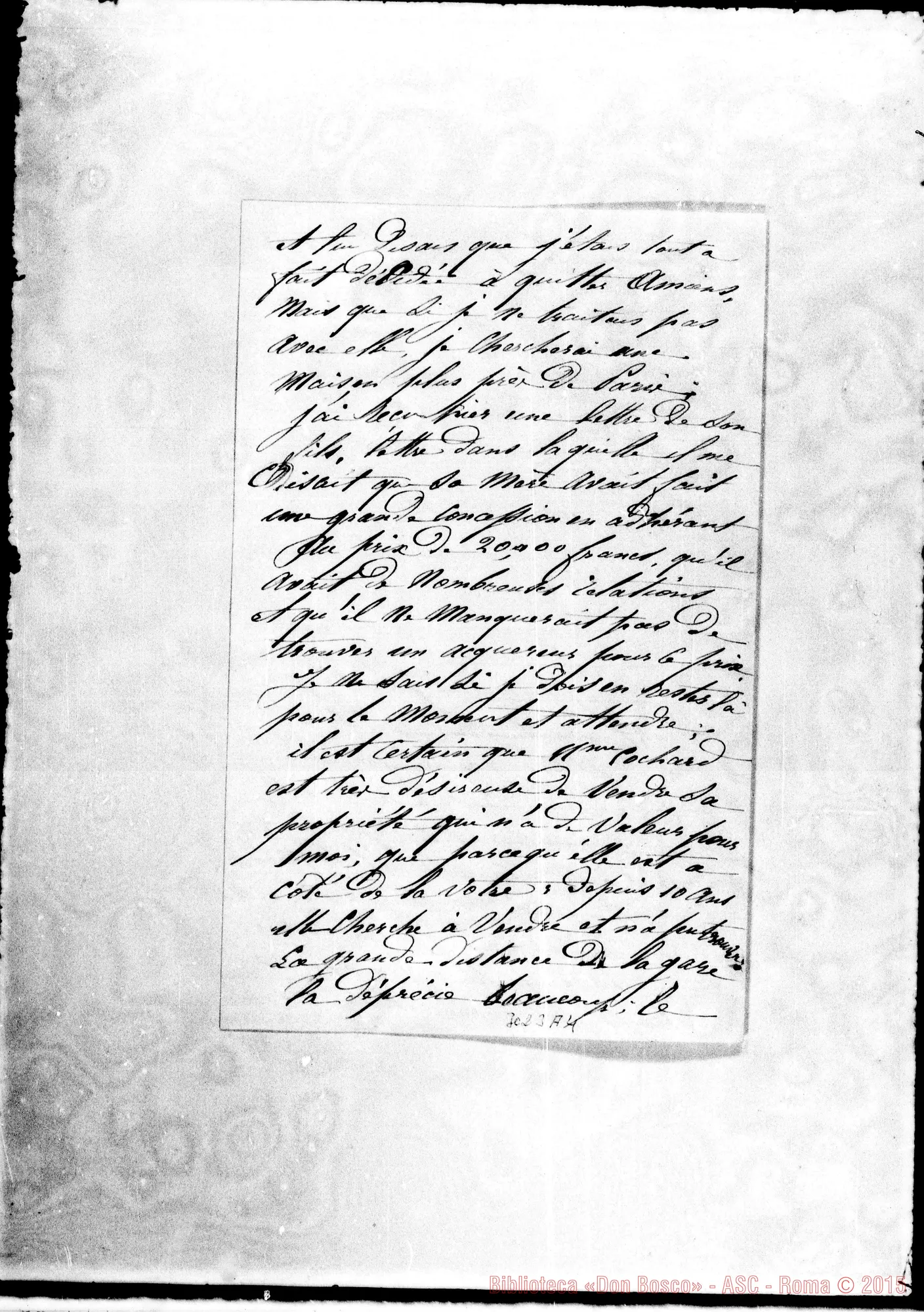 Fotogramma A 4 — E. Gadré - Mon Révérend Pére. Amiens, 9-11-1897