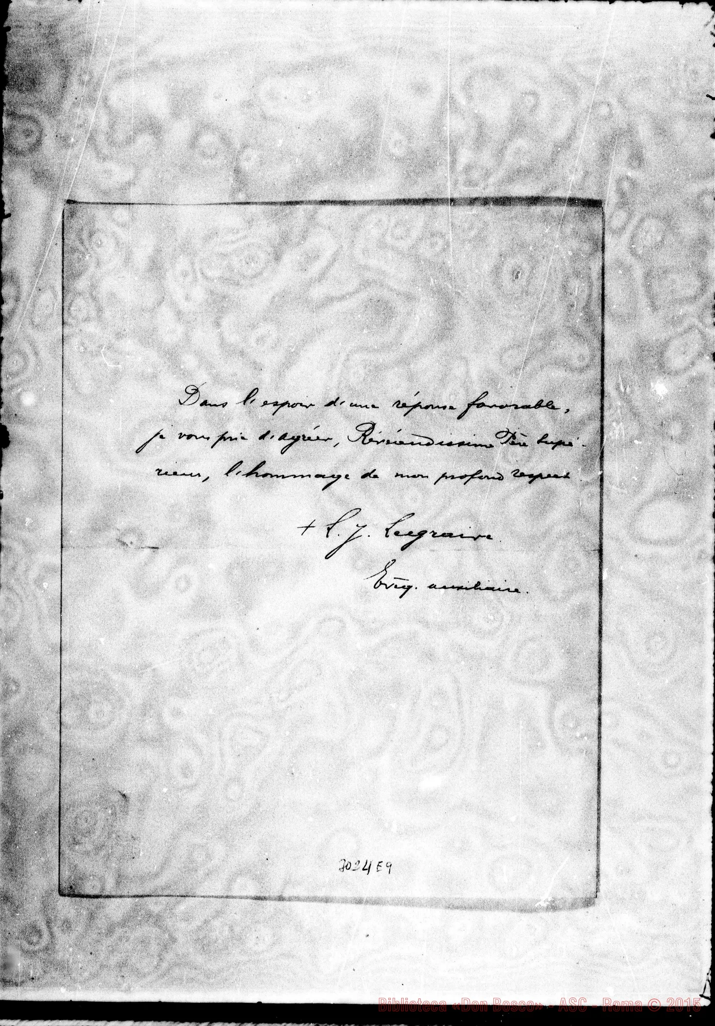 Fotogramma E 9 — Legraive Lodovico, vesc.. Malines, 5-12-1911