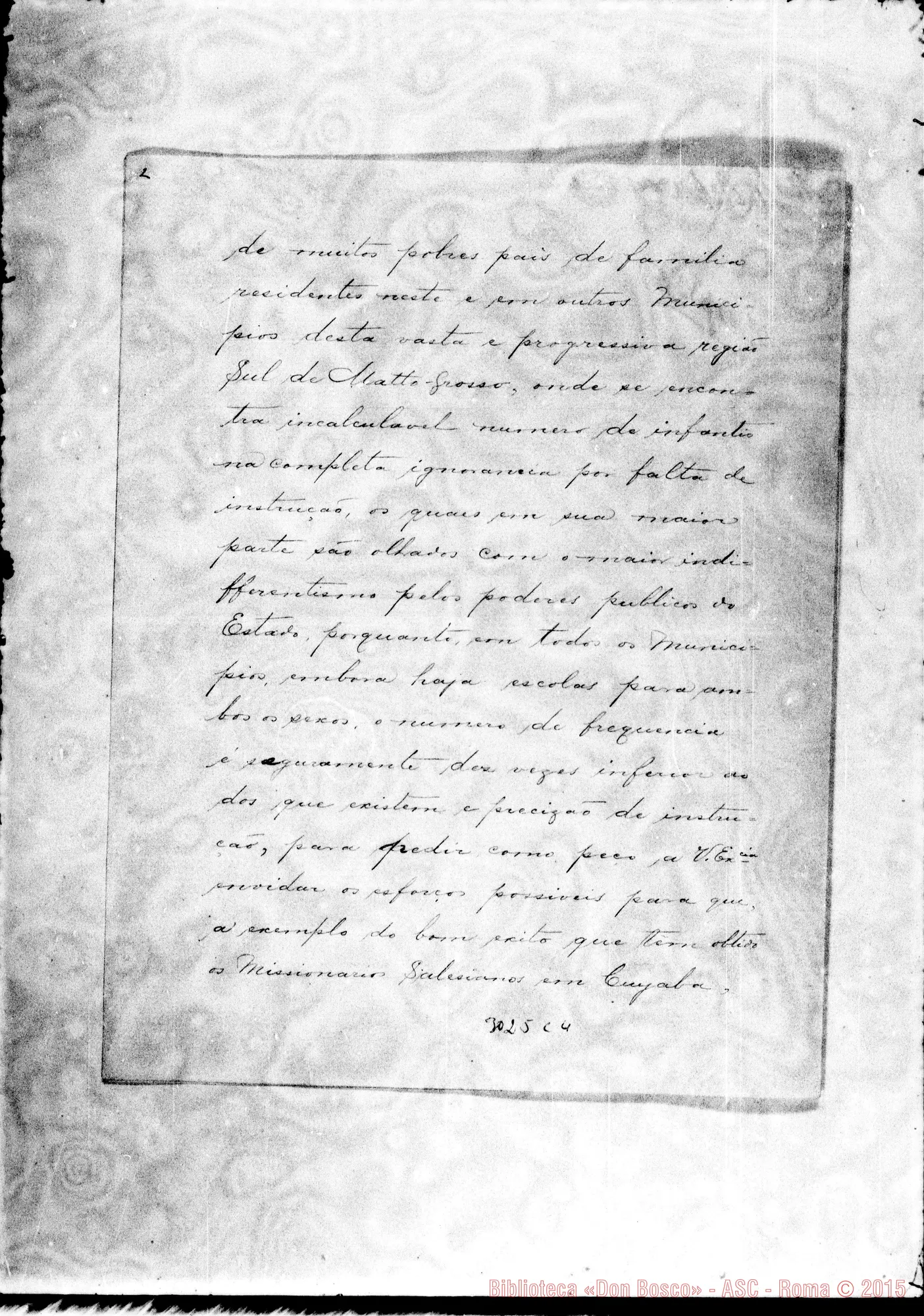 Fotogramma C 4 — Aquidauana: Etelvina Alves Ribeiro - D. Rua. Giù. 1907. Autogr. Rua