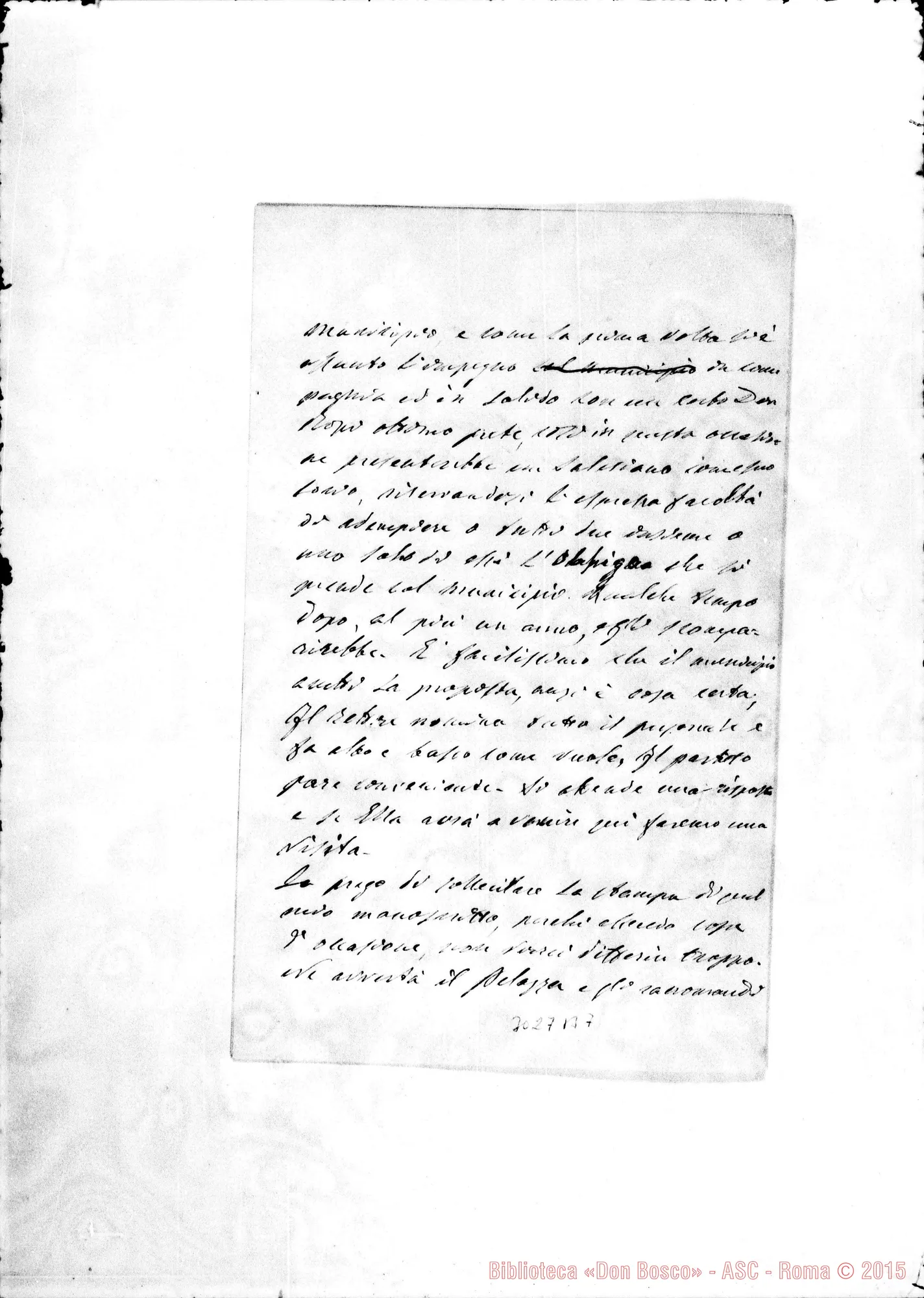 Fotogramma B 7 — Arona: Ferrerò - D. Durando. Novara, 19-02-1891