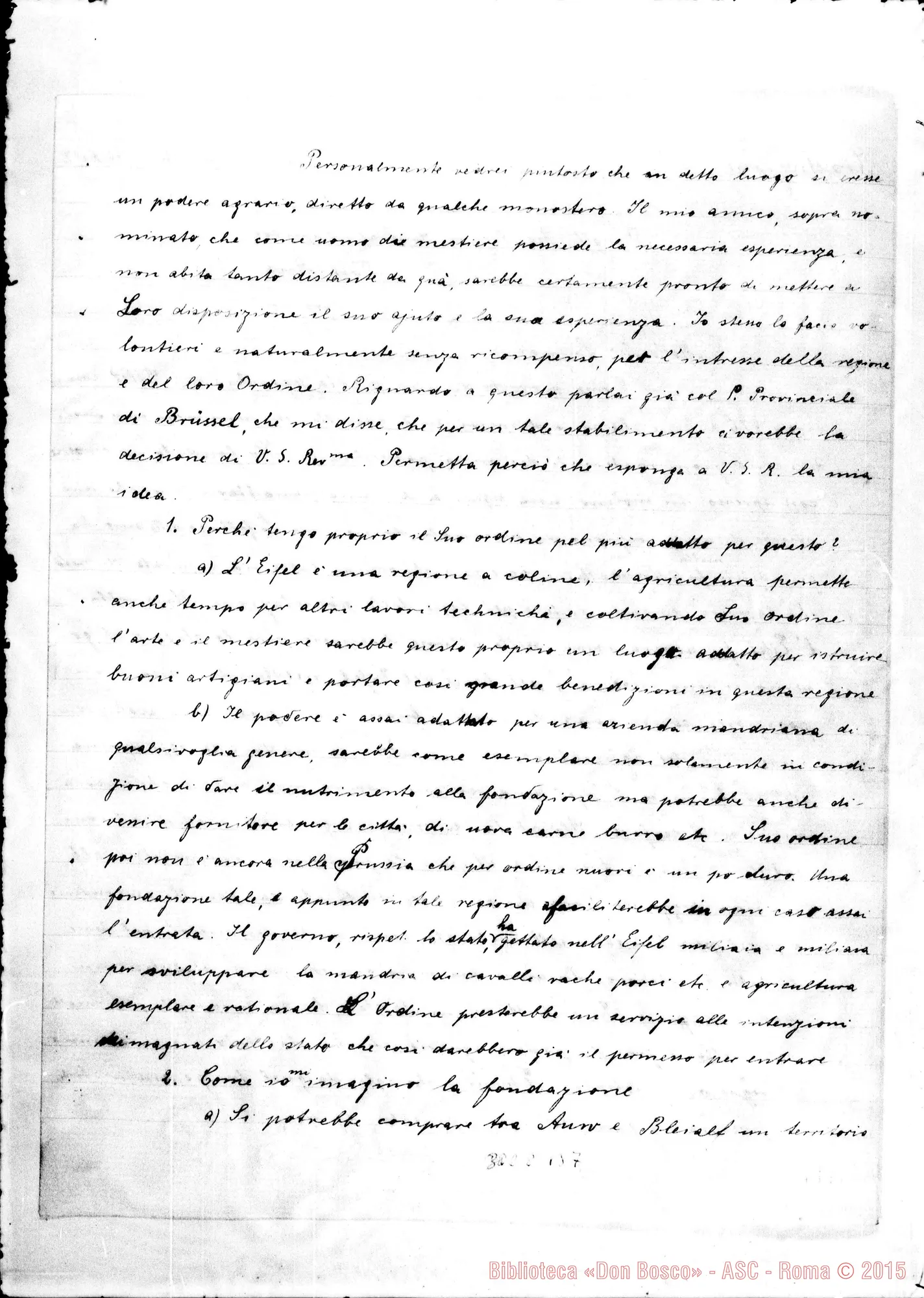 Fotogramma B 7 — Traduzione della lettera precedente