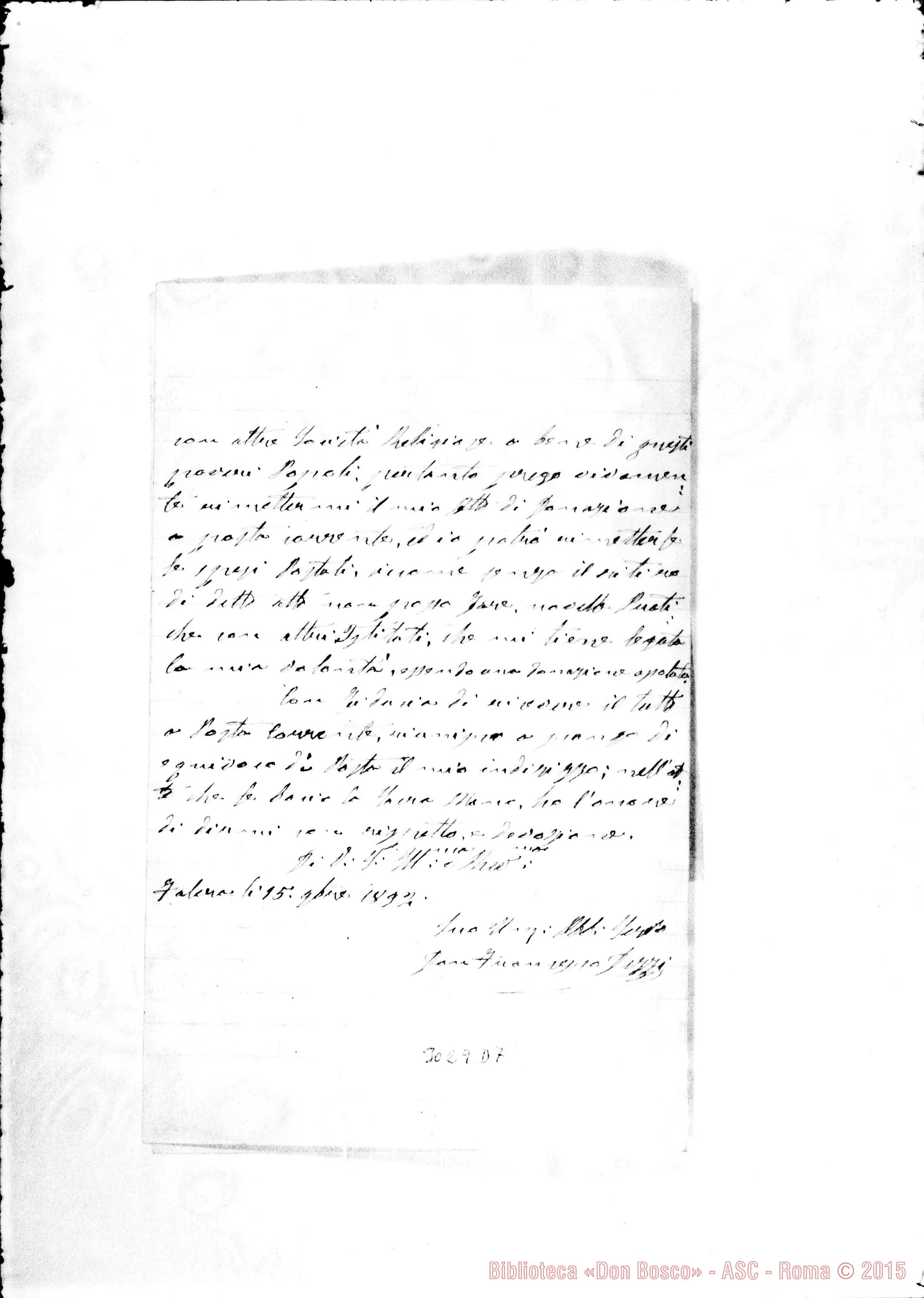 Fotogramma D 7 — Dezzi D. Francesco - D. Rua. Falera, 15-11-1892