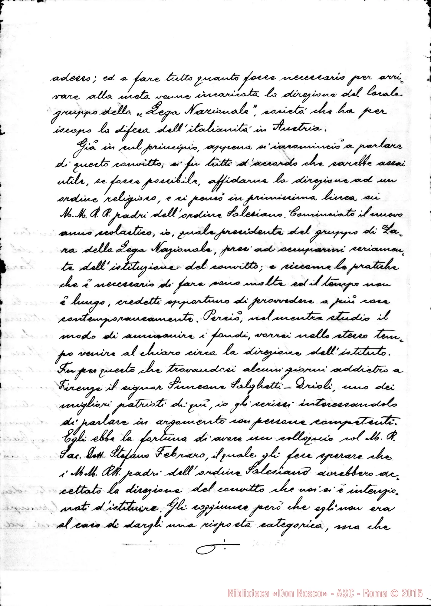 Fotogramma E 7 — Avv. Luigi Ziliotto - D. Rua. Zara, 2-11-1896