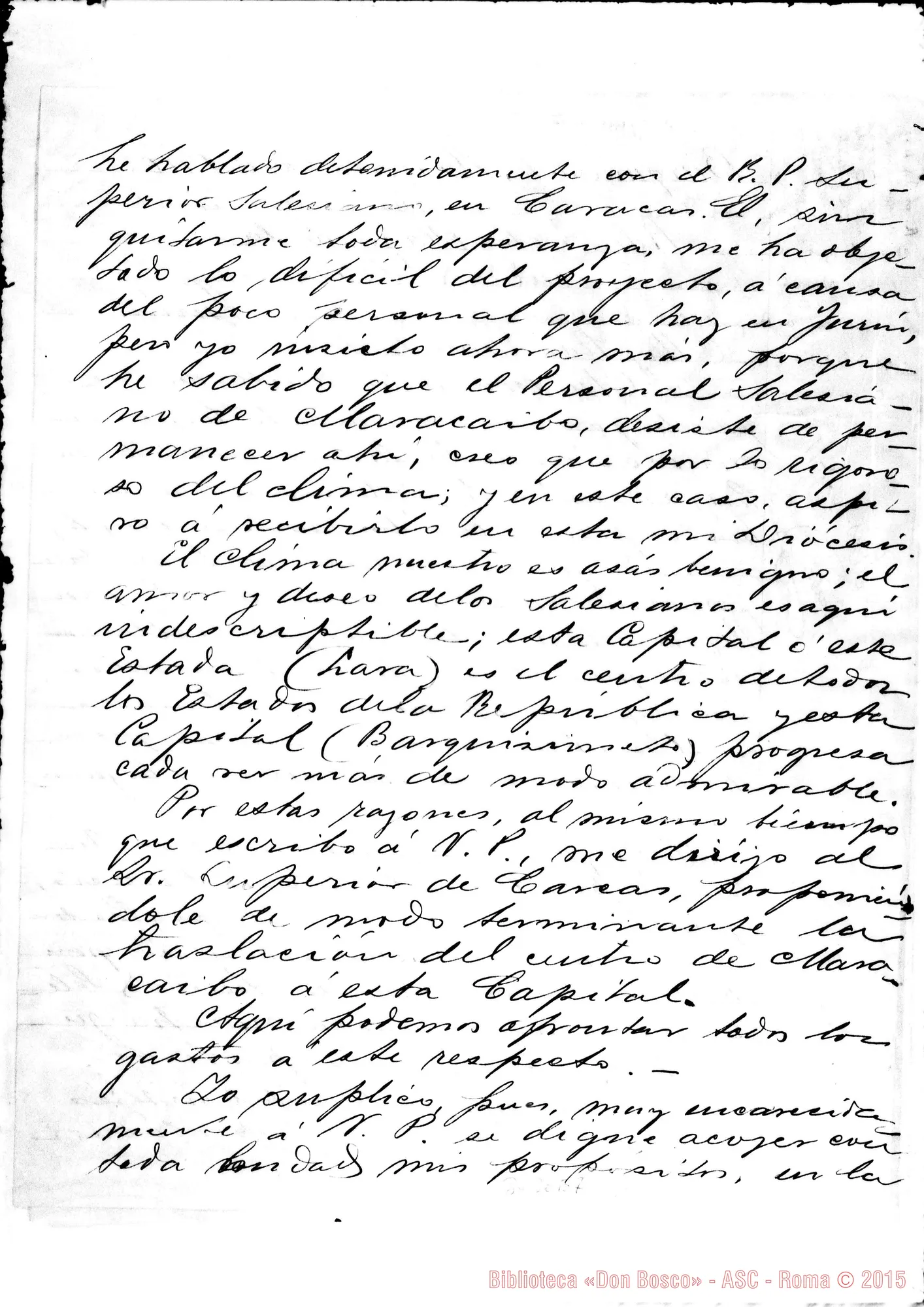 Fotogramma E 7 — Alvarado Agato Filippo, vesc. di Barquisimeto - D. Albera. Die. 1910