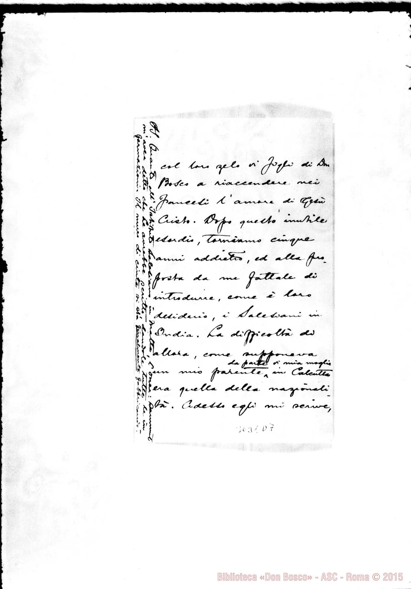 Fotogramma D 7 — D. Galea Alfonso - D. Durando. Malta, 10-03-1903