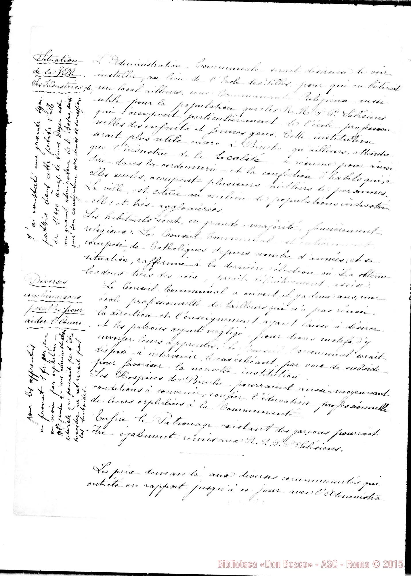 Fotogramma D 7 — Notizie sulla villa di Binche. D. Scaloni