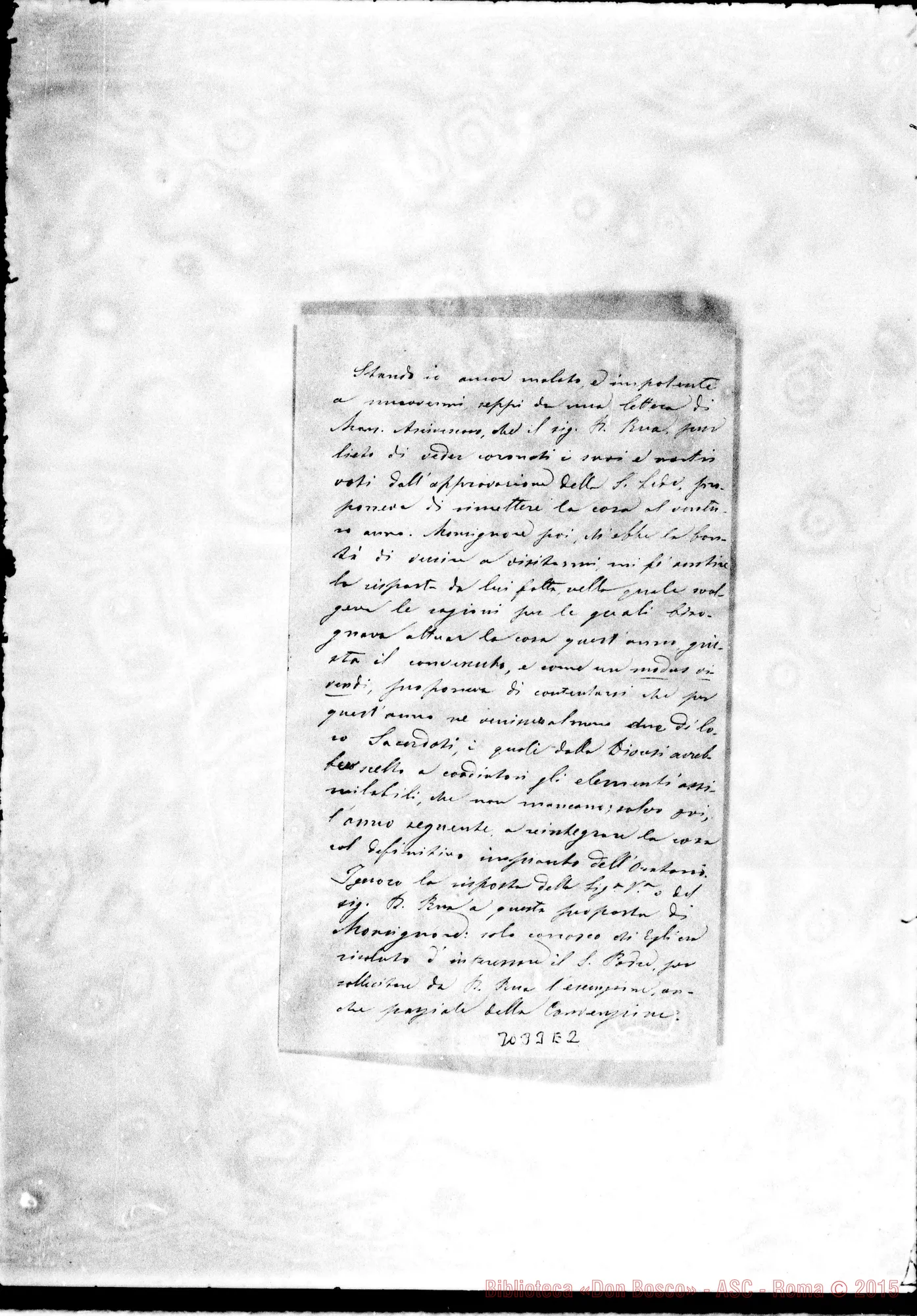 Fotogramma E 2 — Mauro Terlizzi, can. - rev.mo Signore. Bisceglie, 1-09-1898