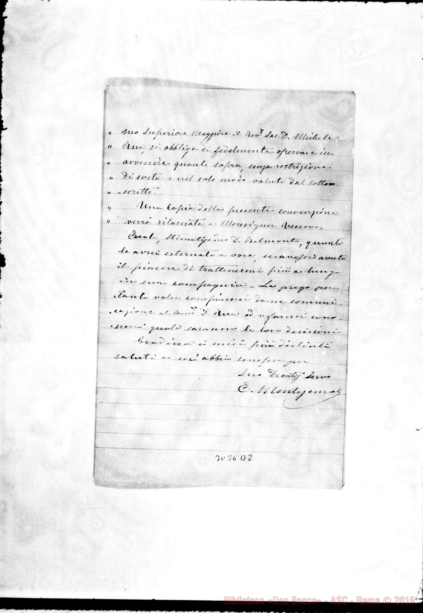 Fotogramma D 2 — E. Montezemolo - D. Belmonte. Boves, 9-08-1891