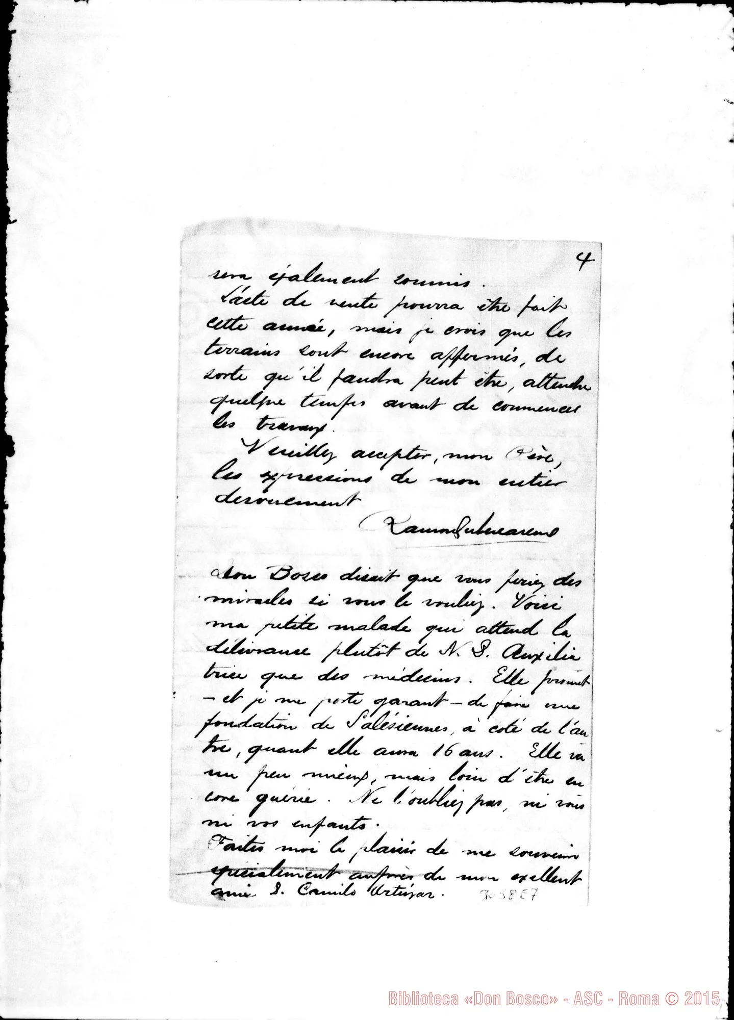 Fotogramma E 7 — Ramón Subercaseaux - Très Révérend Père. Pau, 29-04-1889