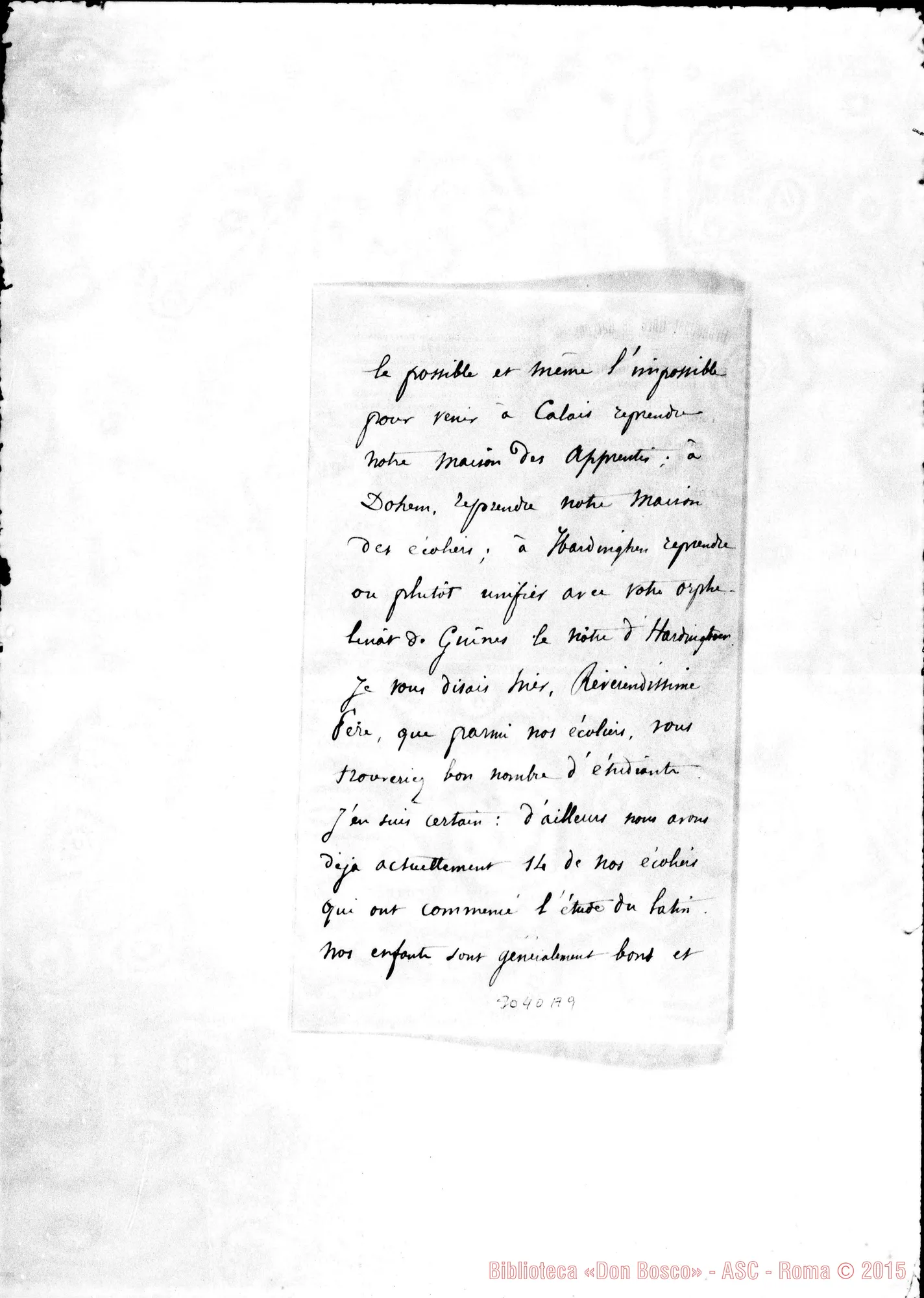 Fotogramma A 9 — Boudringhin, prêtre - Révérend Père. Hardingen, 6-10-1896