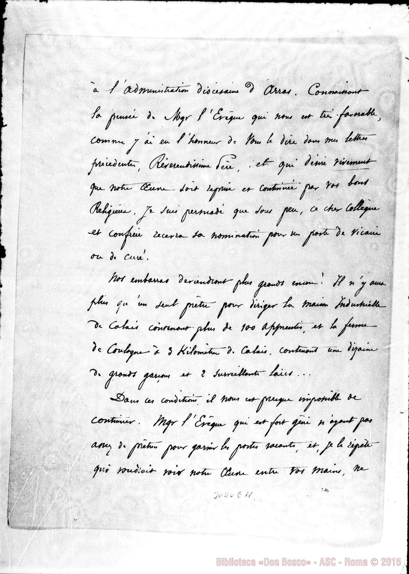 Fotogramma E 11 — L’Abbé Boudringhin - Révérend Père. Hardinghen, 4-09-1897