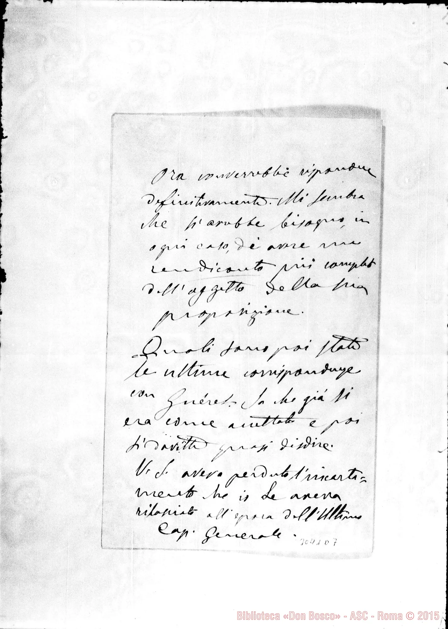 Fotogramma D 7 — D. Bologna - D. Durando. Paris, 25-05-1900