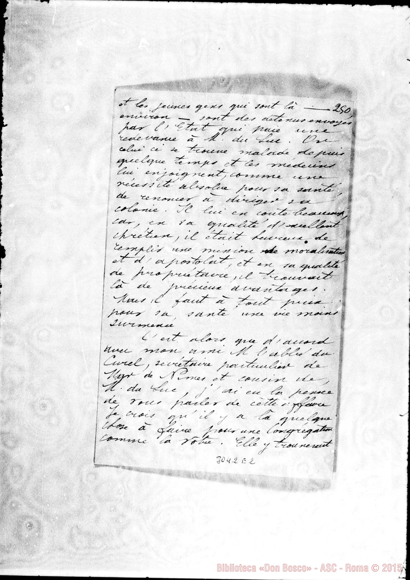 Fotogramma E 2 — Campestre: Sarran - Révérend Pere. Nimes, 28-10-1897