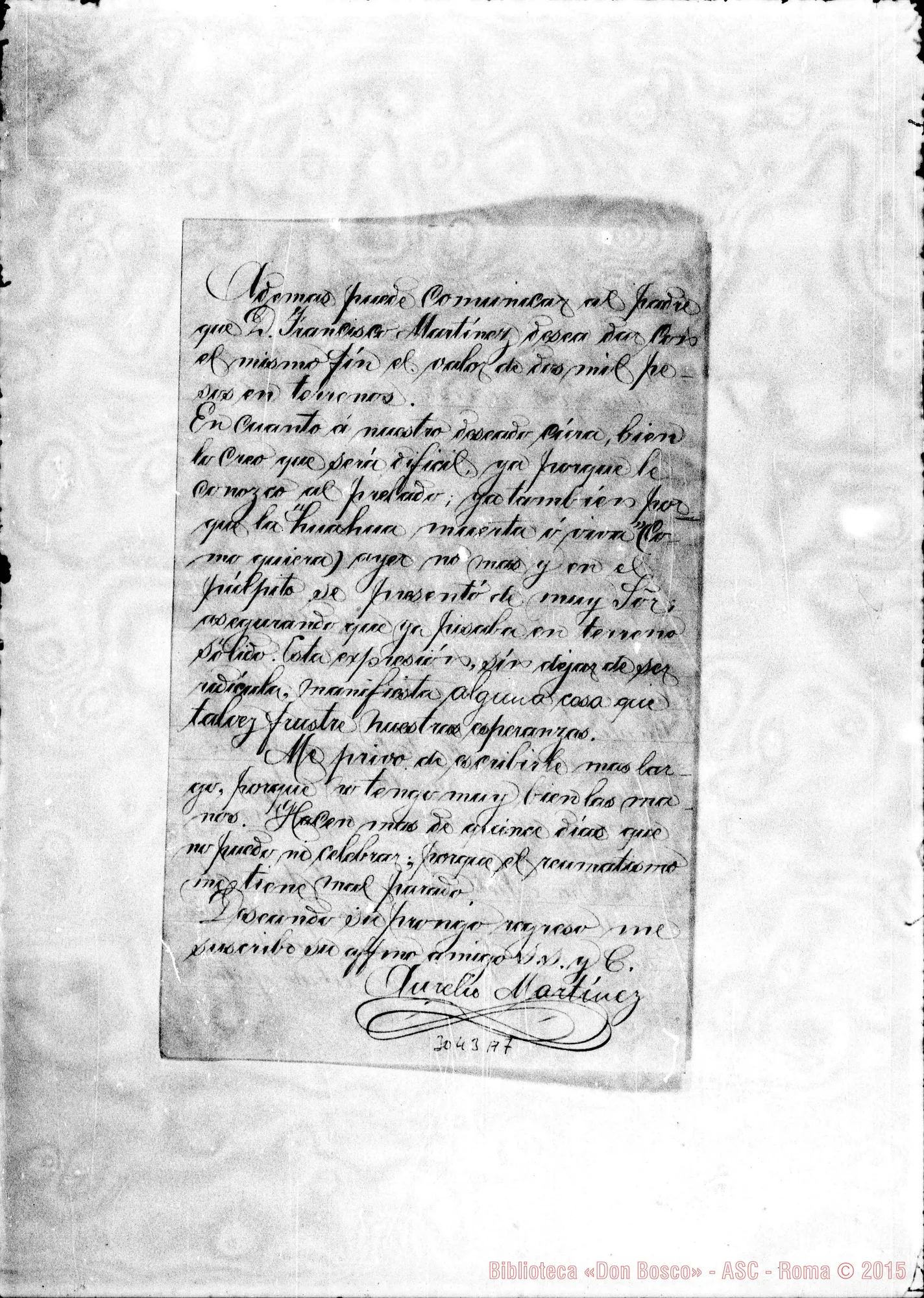 Fotogramma A 7 — Cañar: Aurelio Martínez - D. Antonio Valdivieso. Cañar, 17-04-1899