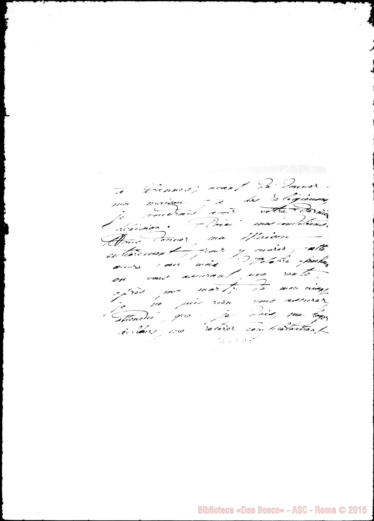 Fotogramma D 7 — Marie Toussaint - Révérend Pére. Cannes, 29-03-1897.