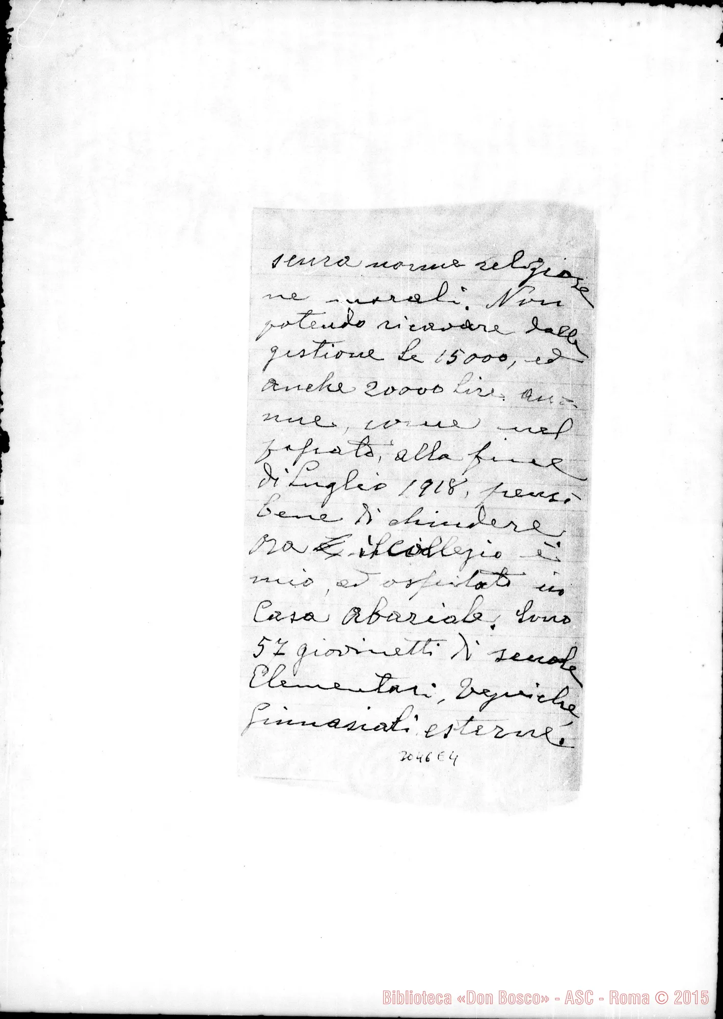 Fotogramma E 4 — Chiodelli Eugenio, abate can. - Ottimo Padre. Casalmaggiore, 18-01-1819
