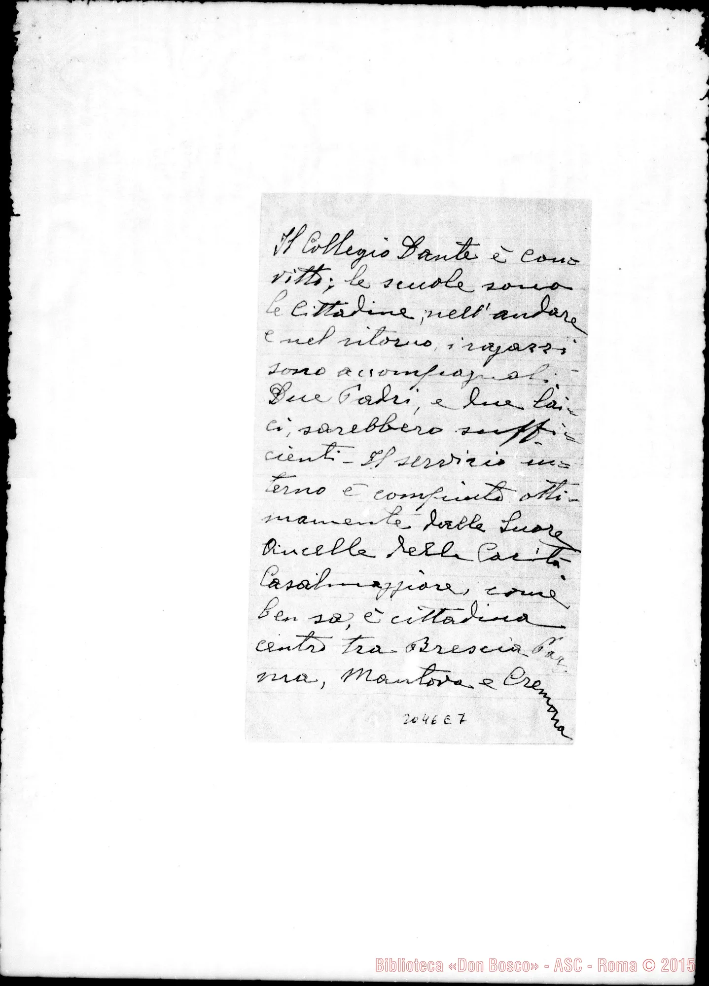 Fotogramma E 7 — Chiodelli Eugenio, abate can. - Ottimo Padre. Casalmaggiore, 18-01-1819