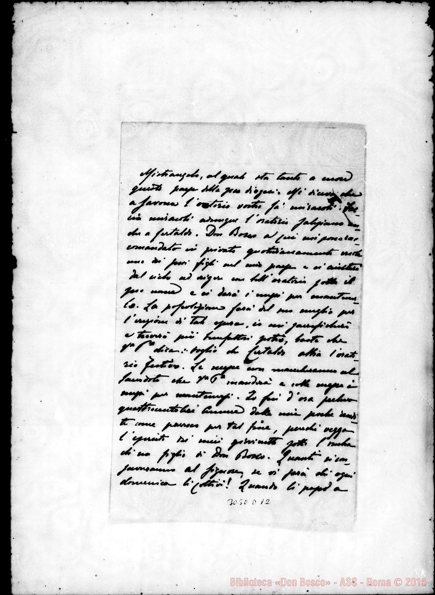 Fotogramma D 12 — Certaldo: P. Alessandro Pieratto - D. Rua. Certaldo, 30-06-1900