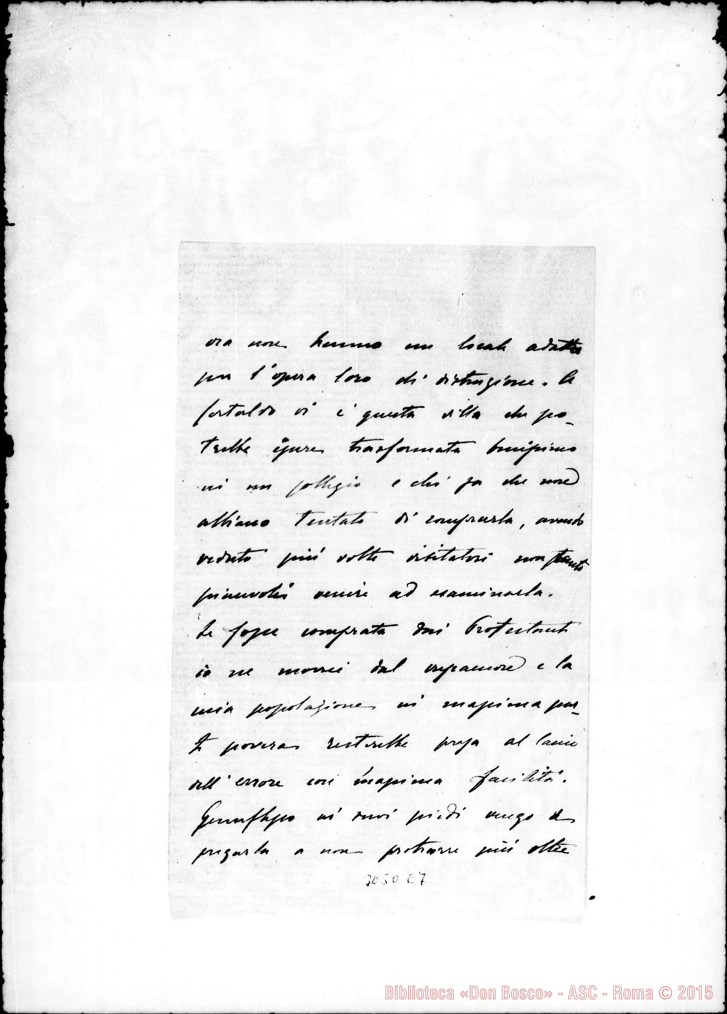 Fotogramma E 7 — P. Alessandro Pieratto - D. Rua. Certaldo, 28-04-1903