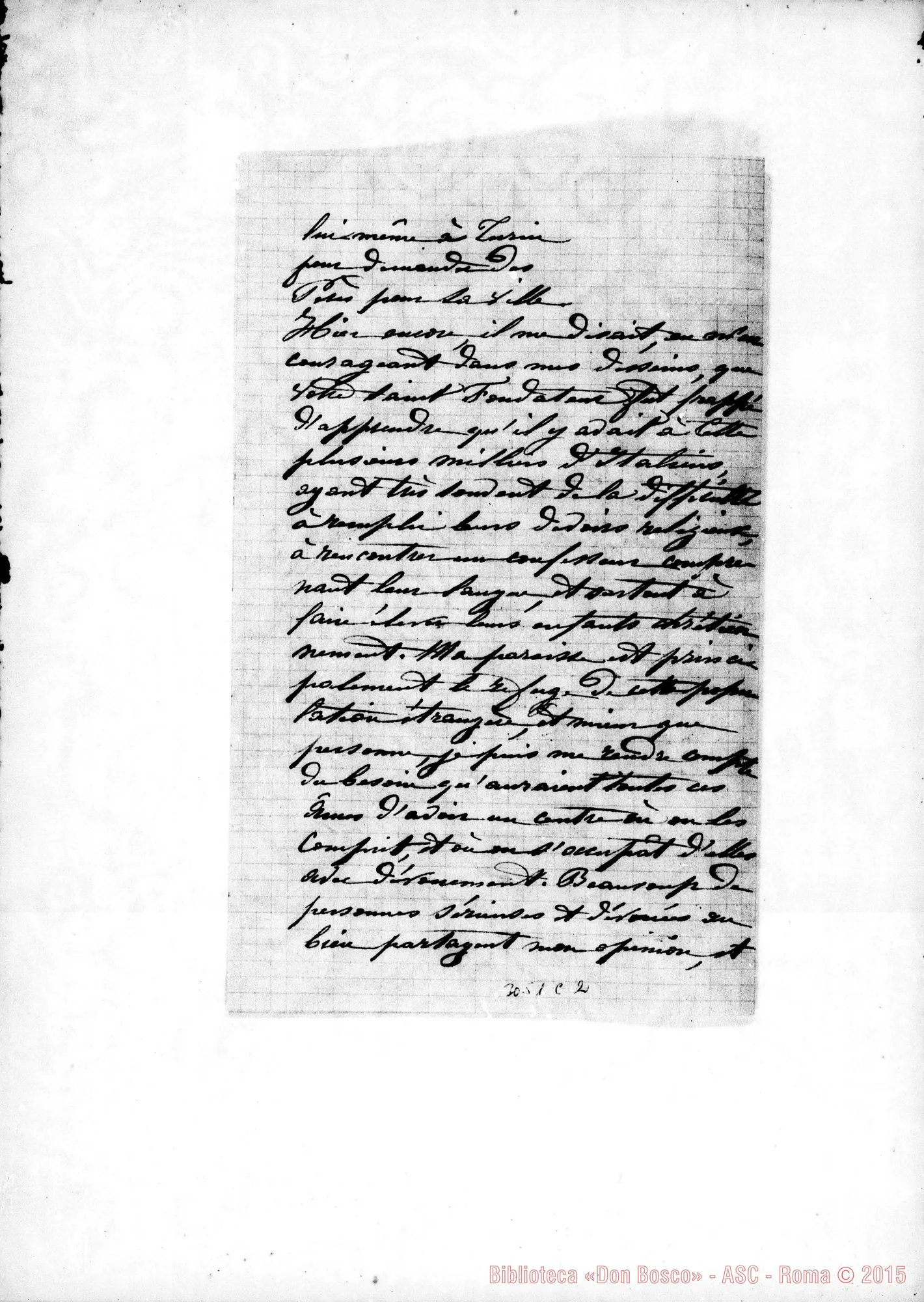 Fotogramma C 2 — Cette: H. Gaffino, curé Doyen de Cette - D. Rua. Cette, 9-09-1895