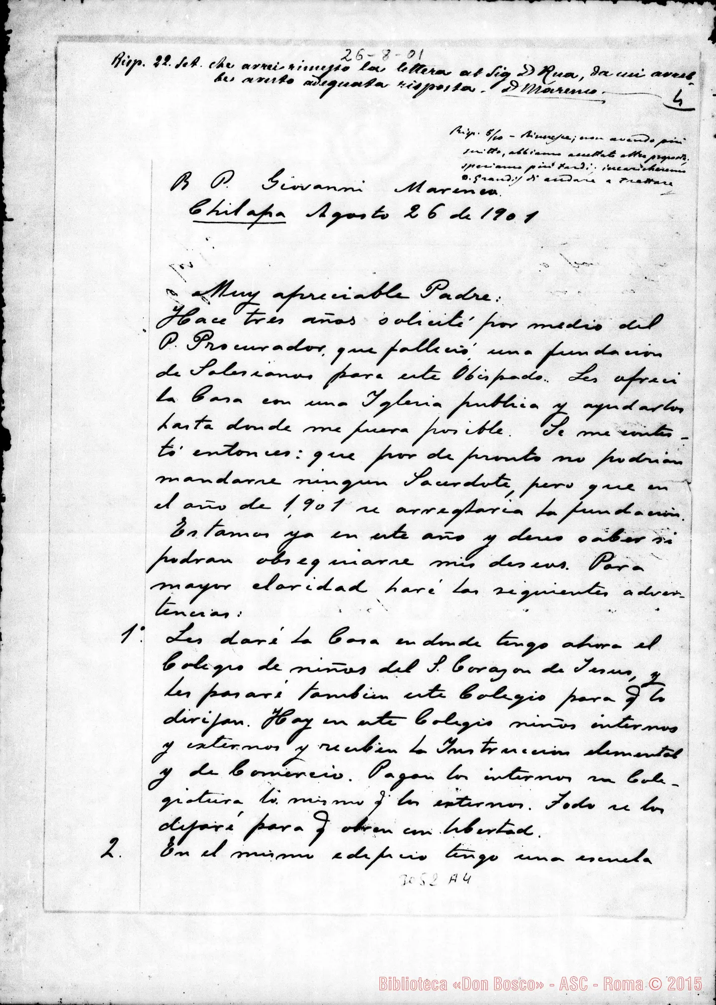 Fotogramma A 4 — Ibarra Ramón, vesc. - D. Marenco. Chilapa, 26-08-1901