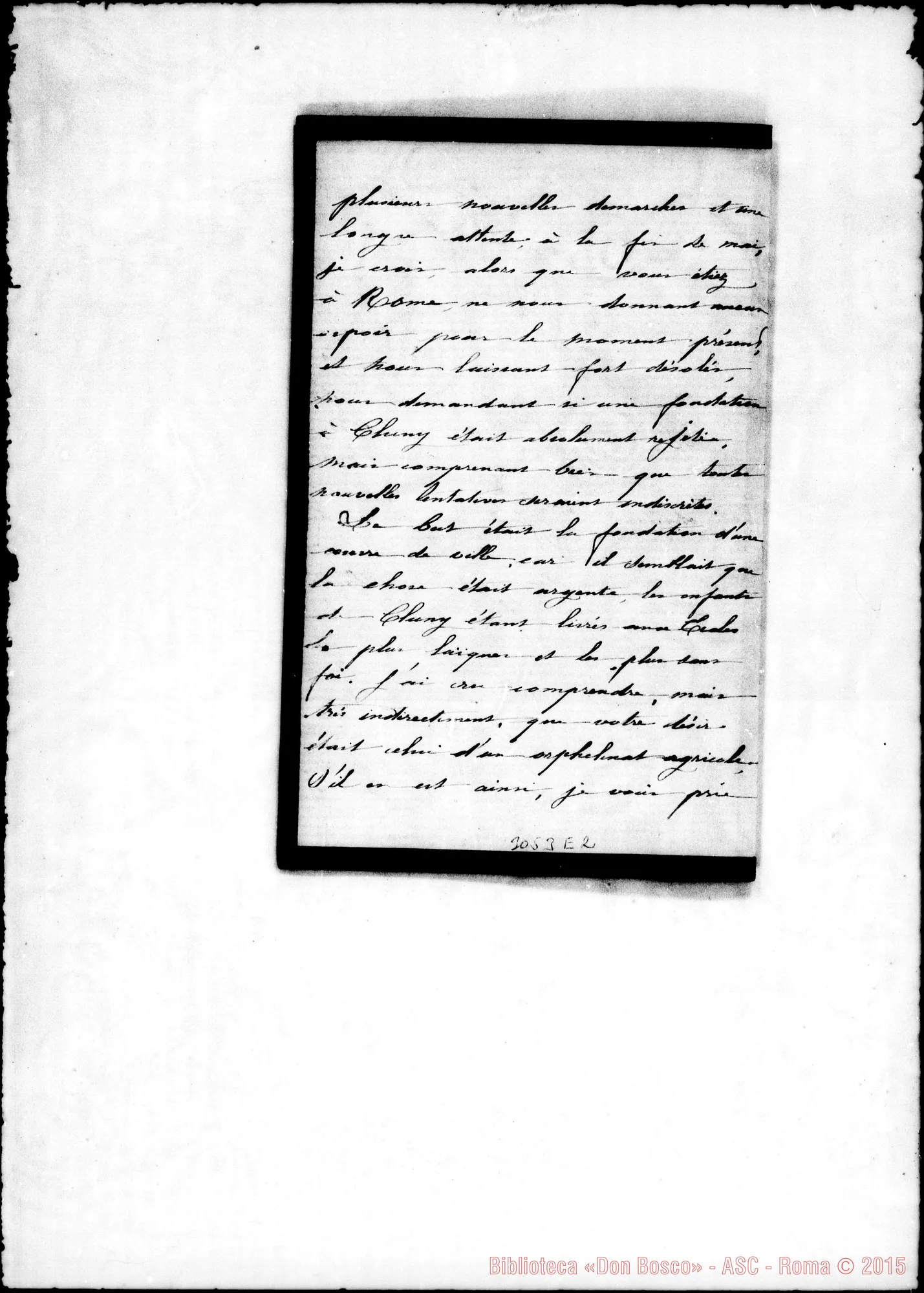 Fotogramma E 2 — Gabriel Bouchacourt - Révérend Pére. Cluny, 16-02-1900